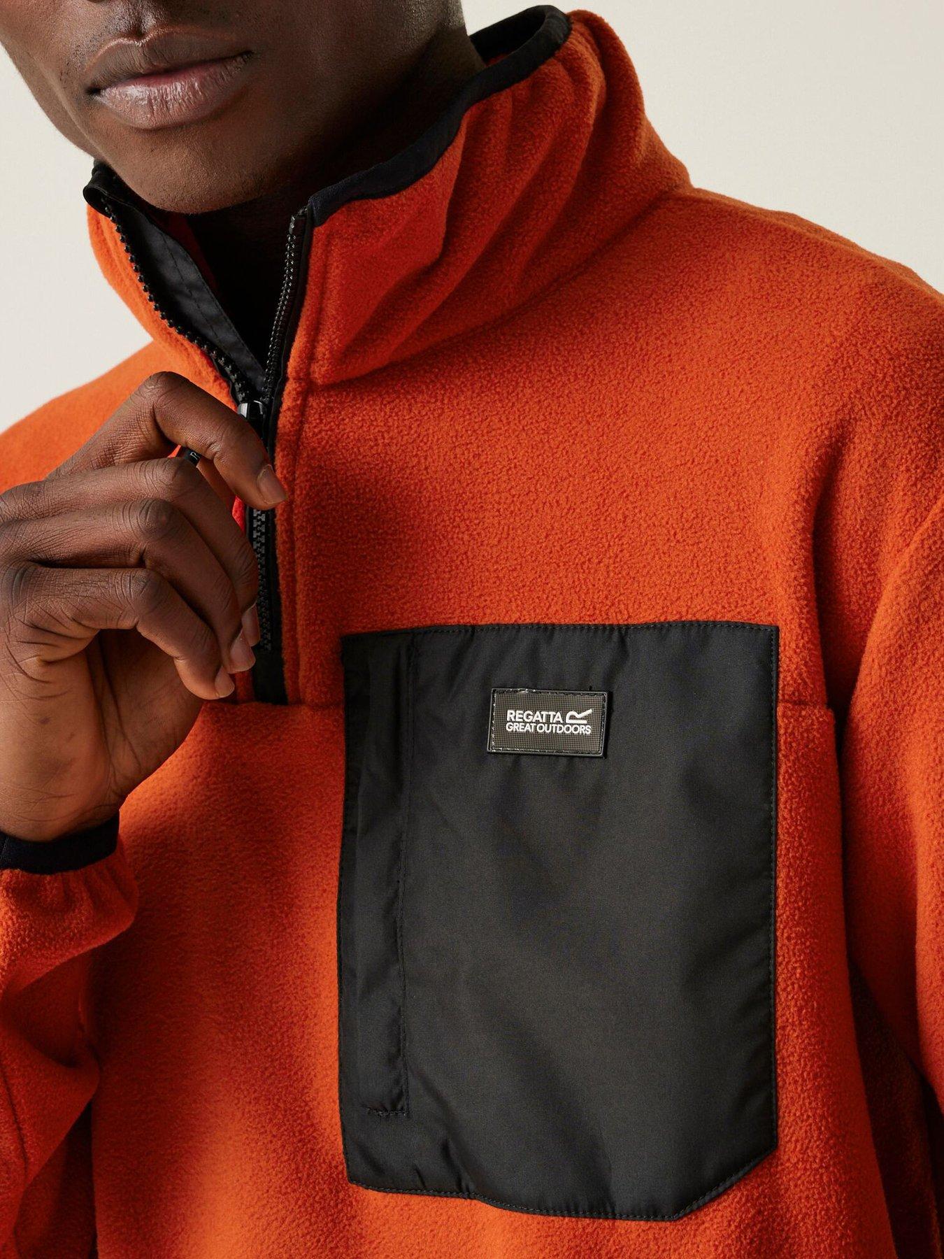 Image 3 of 6 of Regatta Mens Frankie Half Zip Fleece-RED