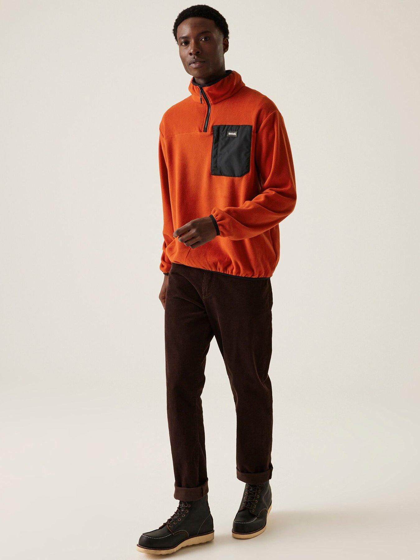 Image 4 of 6 of Regatta Mens Frankie Half Zip Fleece-RED
