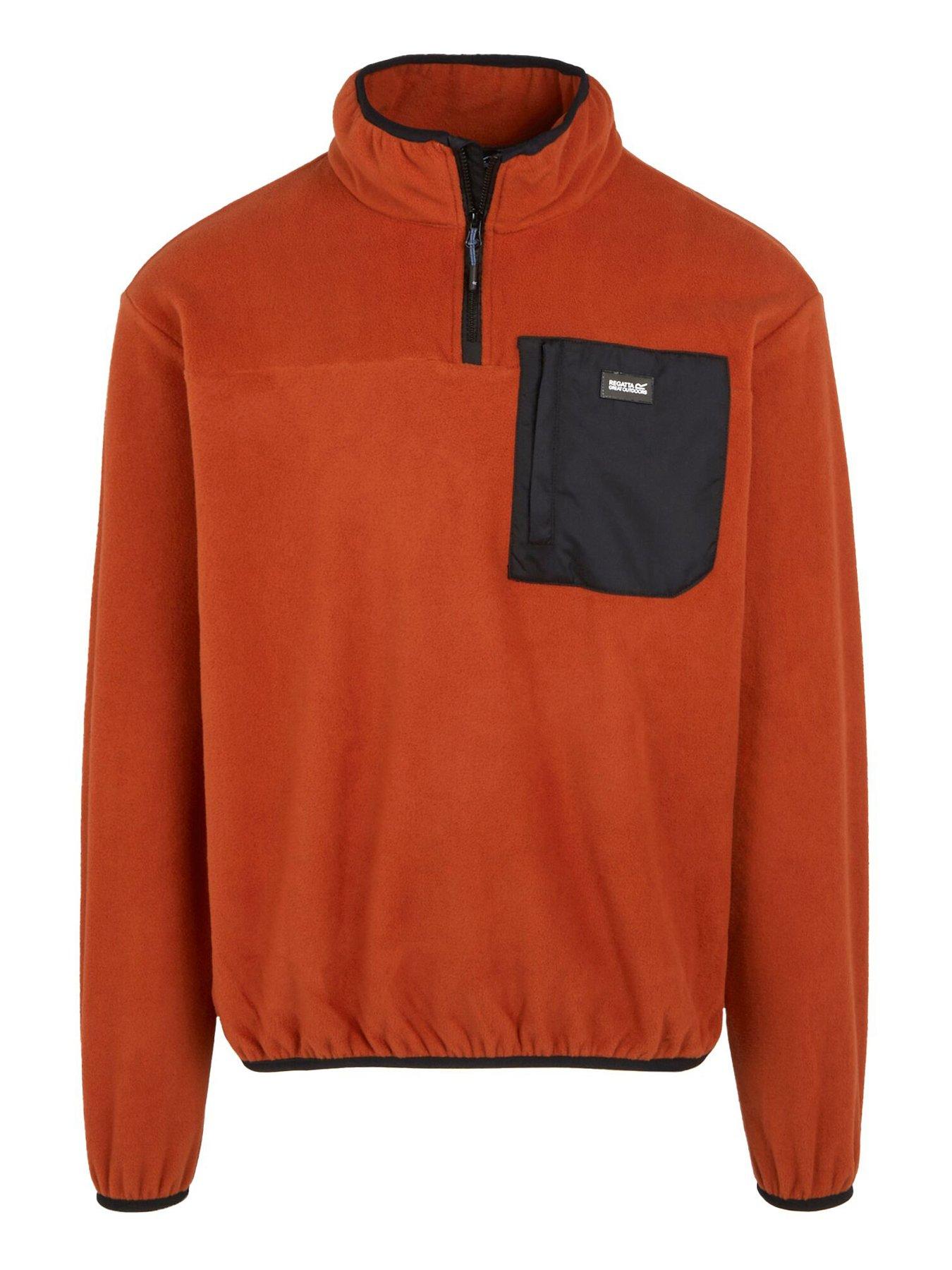 Image 5 of 6 of Regatta Mens Frankie Half Zip Fleece-RED