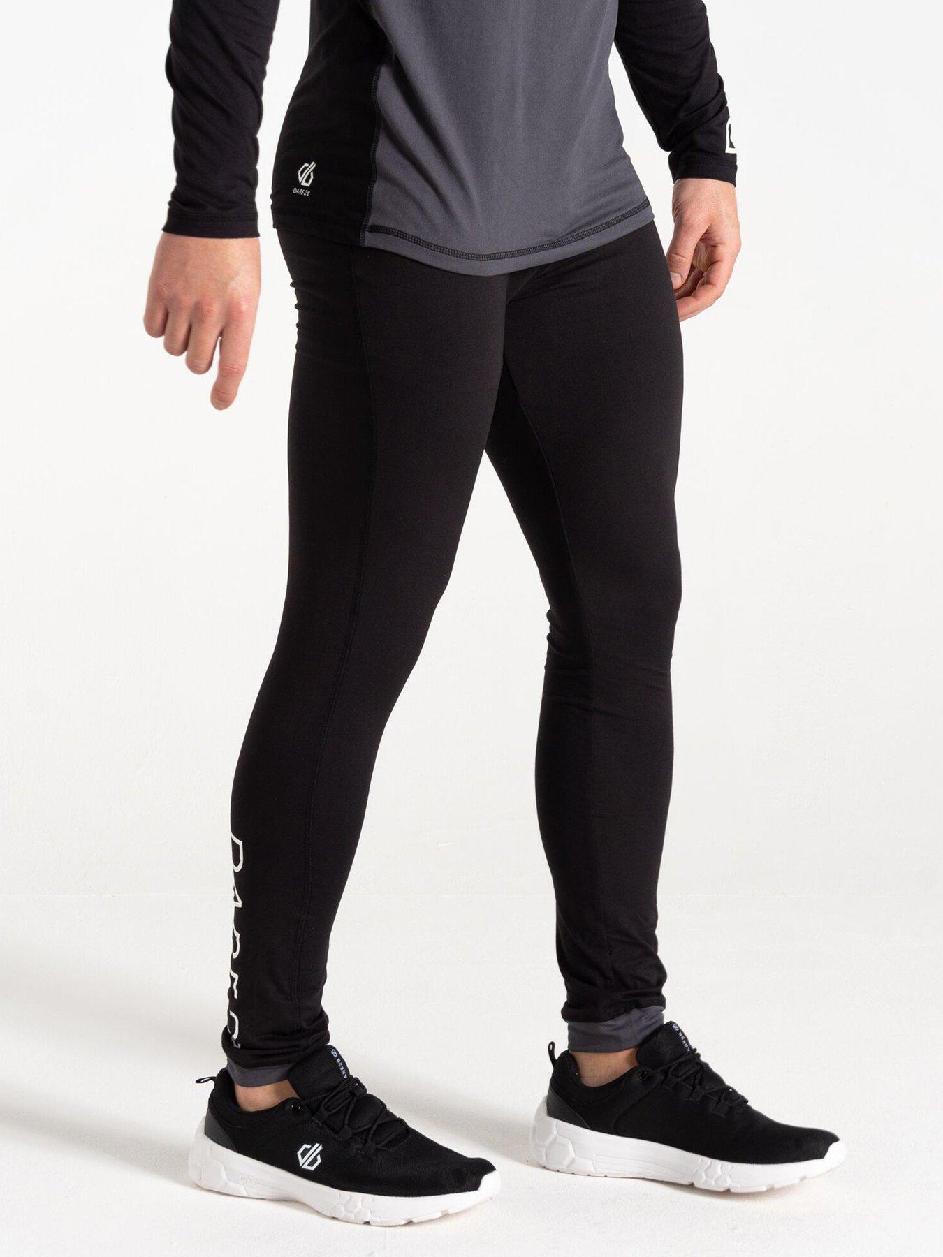 Image 4 of 5 of Dare 2b Men's Ski Exchange&nbsp;IV Baselayer Set&nbsp;-&nbsp;Black