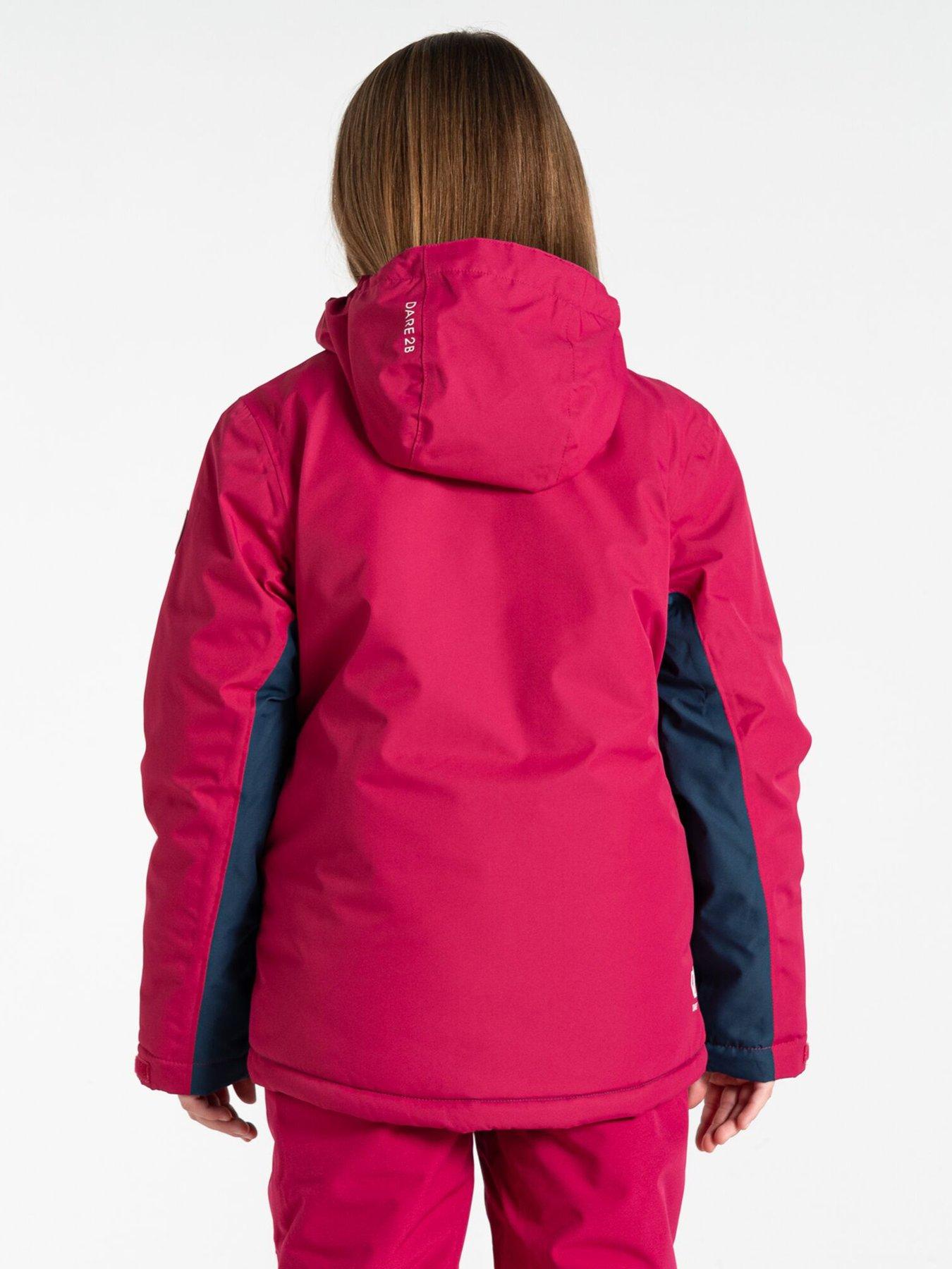 Image 2 of 5 of Dare 2b Kids' Impose IV&nbsp;Ski Jacket - Berry Pink/Moonlight Denim