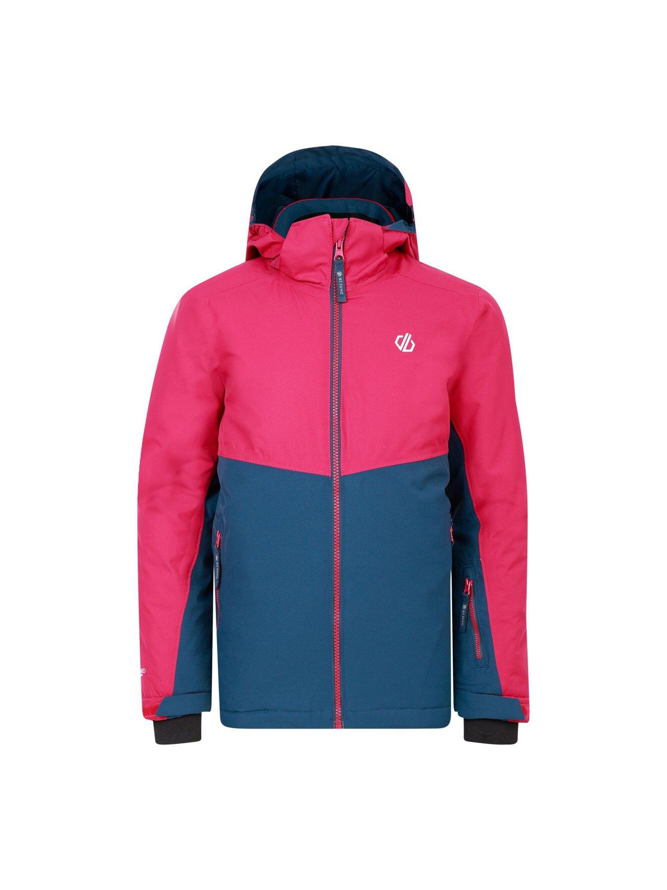 Image 4 of 5 of Dare 2b Kids' Impose IV&nbsp;Ski Jacket - Berry Pink/Moonlight Denim