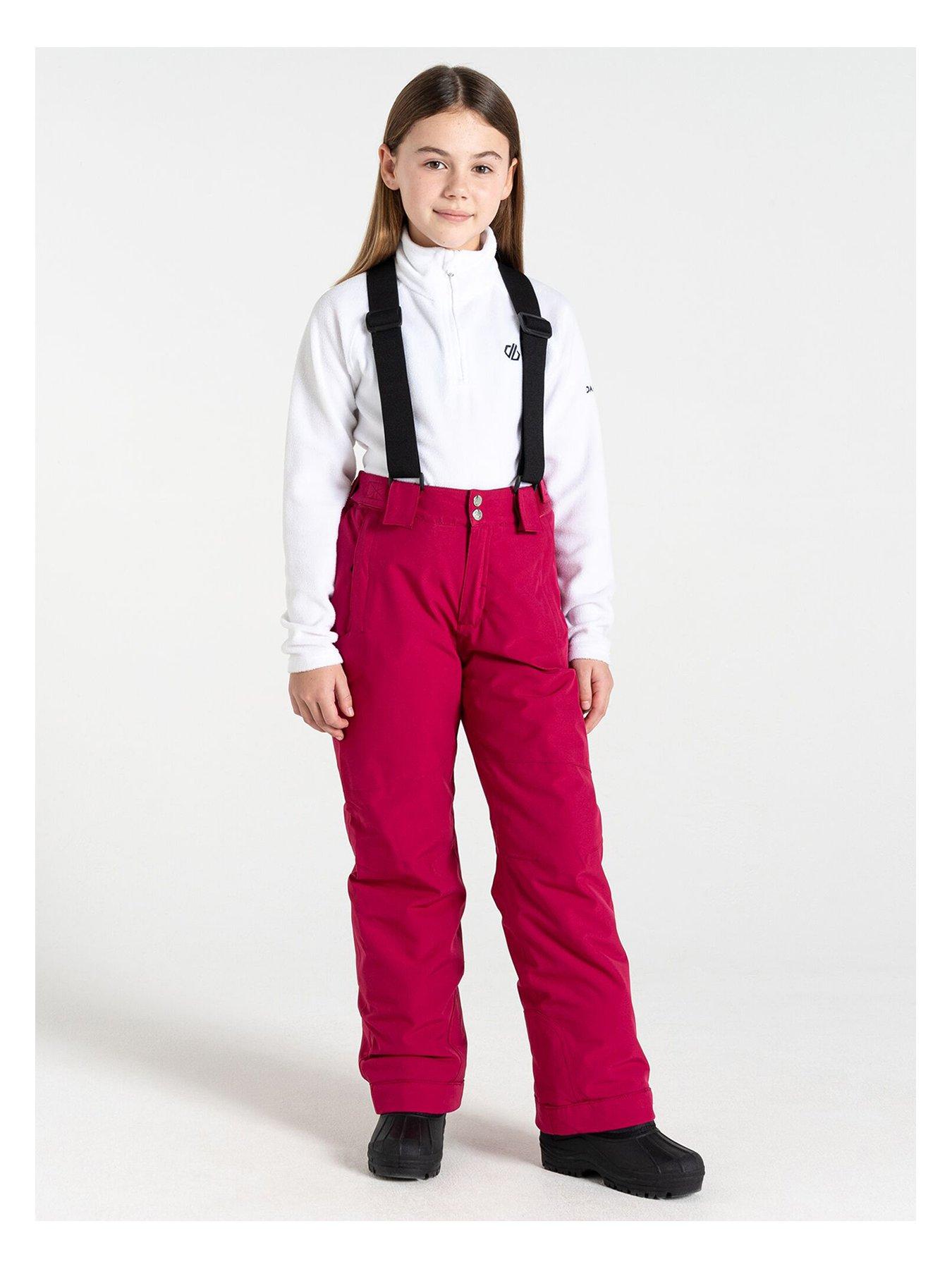 Image 1 of 5 of Dare 2b Kids' Outmove II Ski Pants - Berry Pink