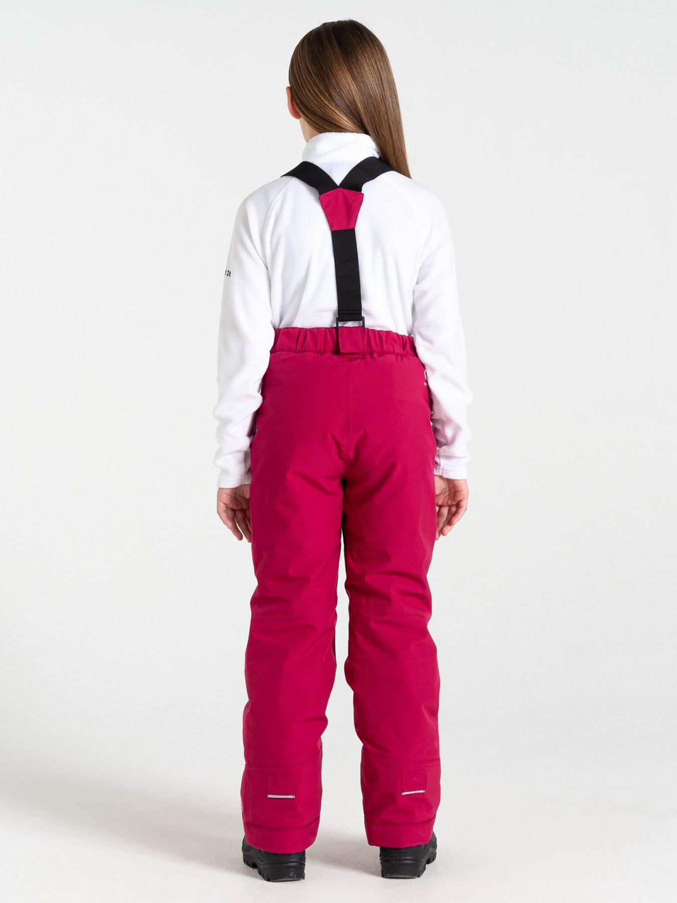 Image 2 of 5 of Dare 2b Kids' Outmove II Ski Pants - Berry Pink