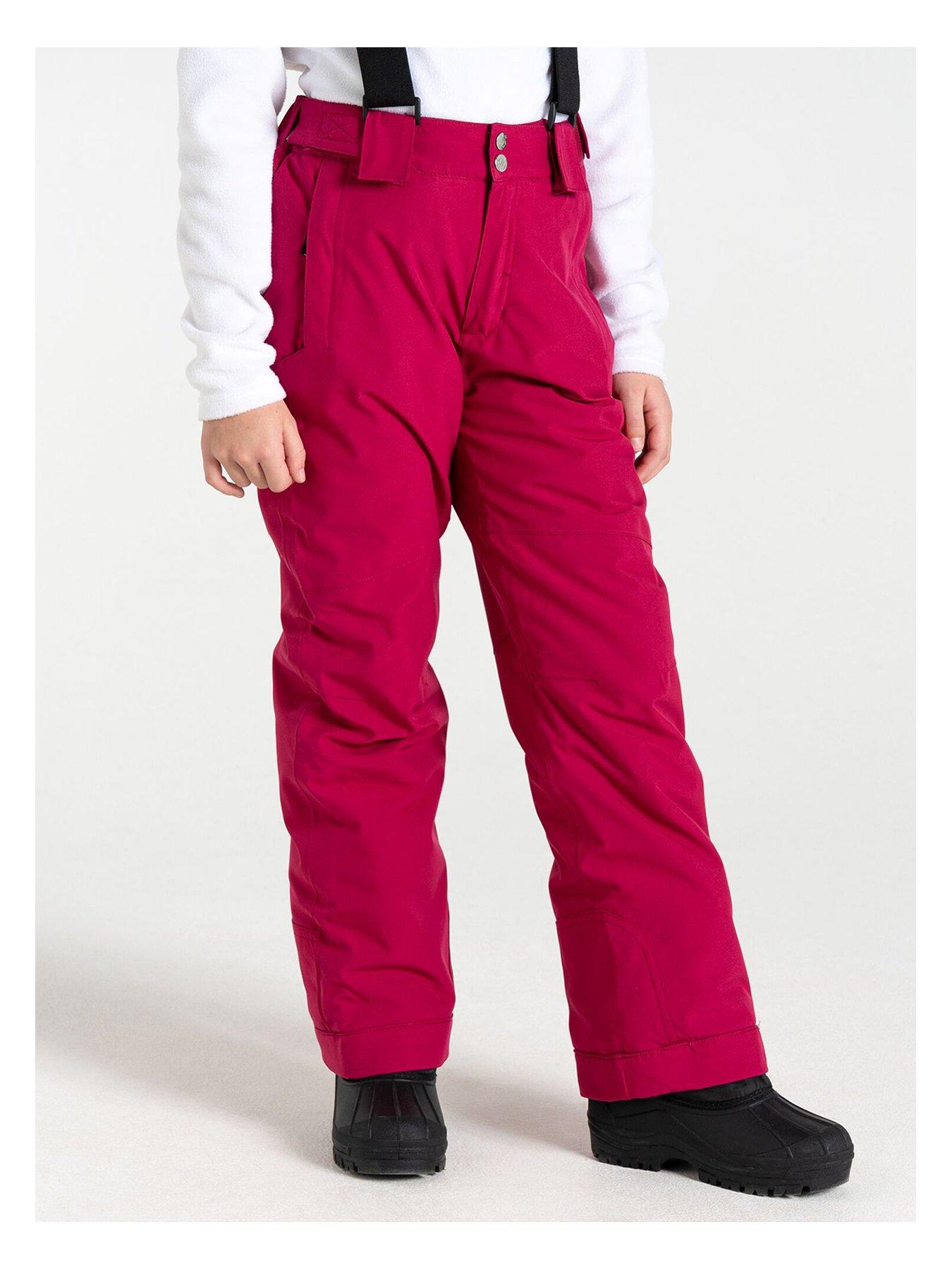 Image 3 of 5 of Dare 2b Kids' Outmove II Ski Pants - Berry Pink