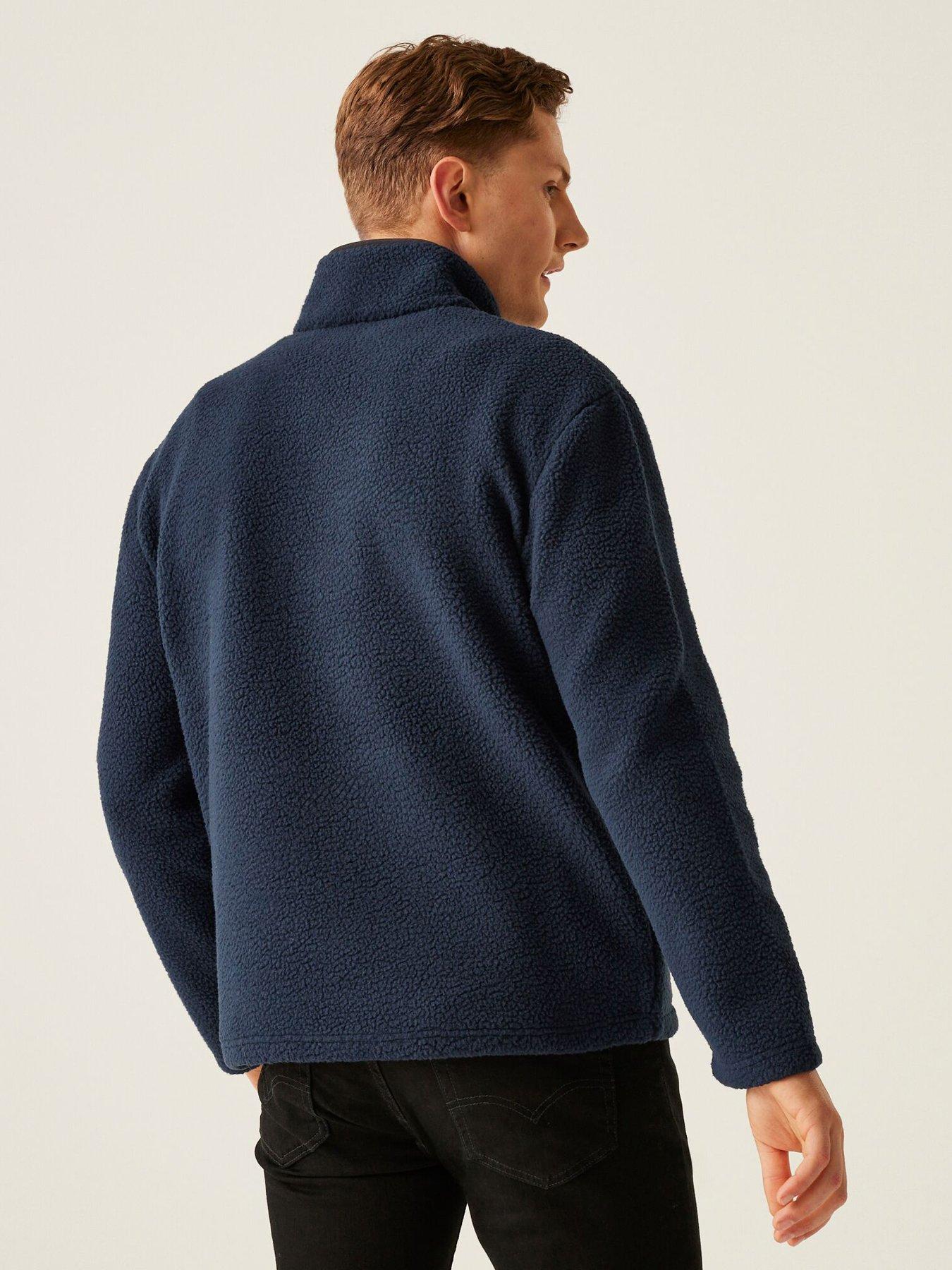 Image 2 of 6 of Regatta Mens Frankie Borg Fleece&nbsp;- Navy
