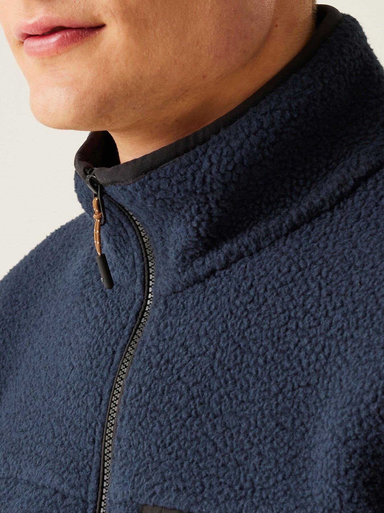 Image 3 of 6 of Regatta Mens Frankie Borg Fleece&nbsp;- Navy