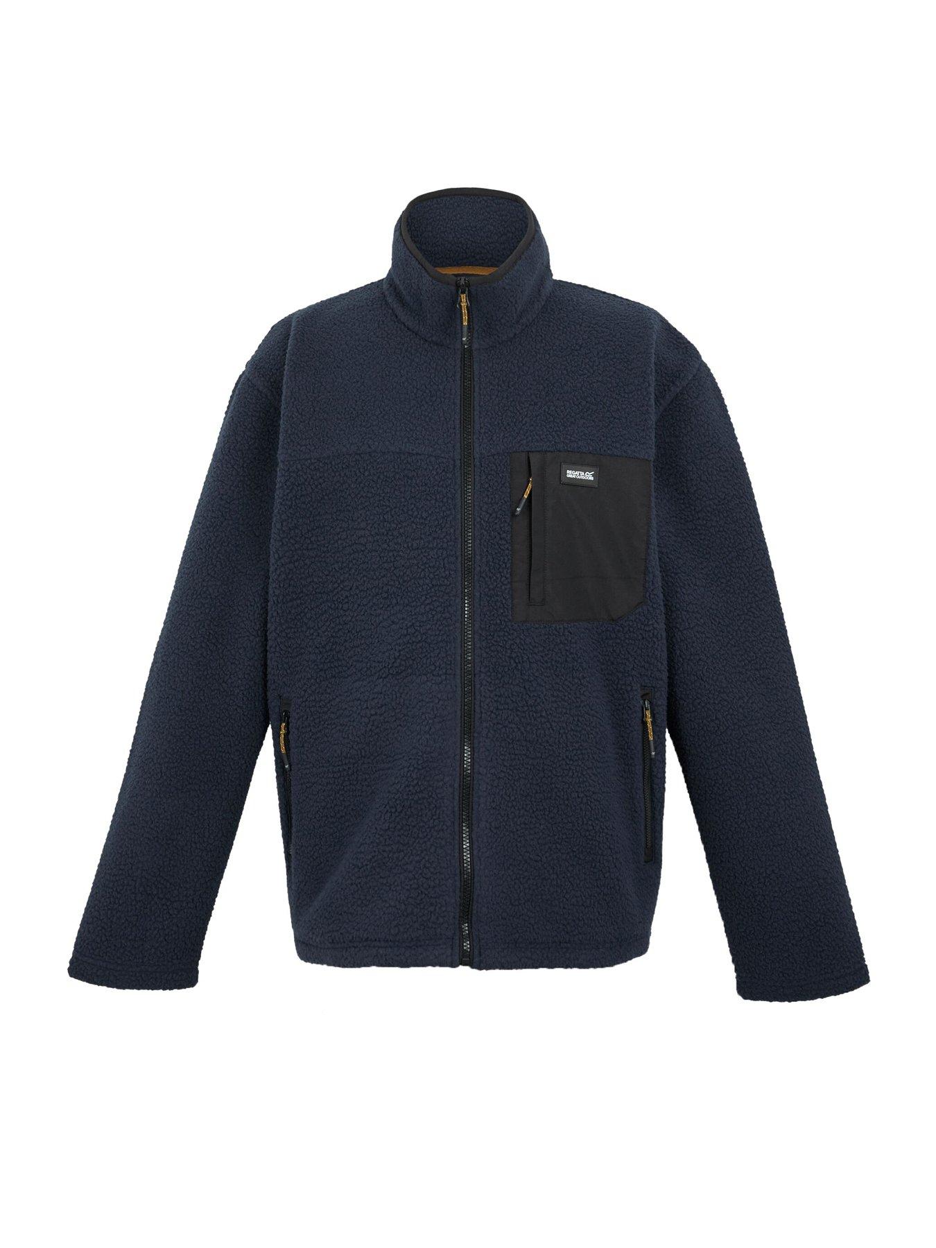 Image 5 of 6 of Regatta Mens Frankie Borg Fleece&nbsp;- Navy