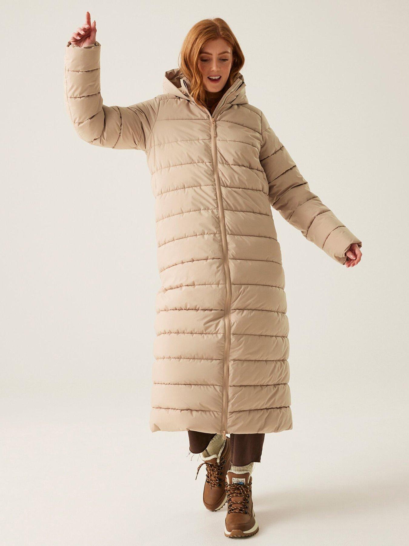 Regatta Womens Elender Baffled/Quilted Jacket-TAUPE Very