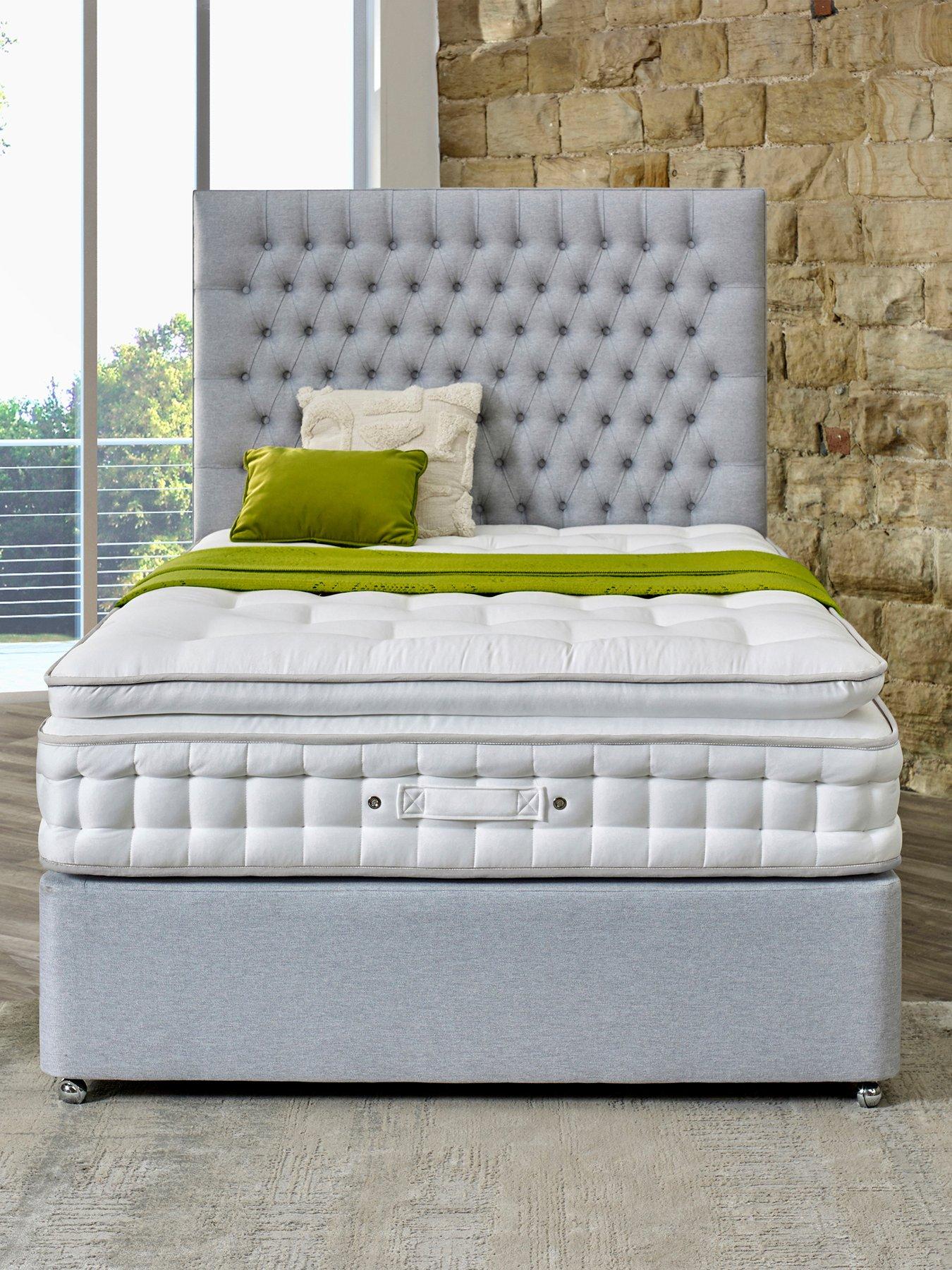 Product photograph of Shire Beds Signature 3000 Pocket Pillowtop Mattress from very.co.uk