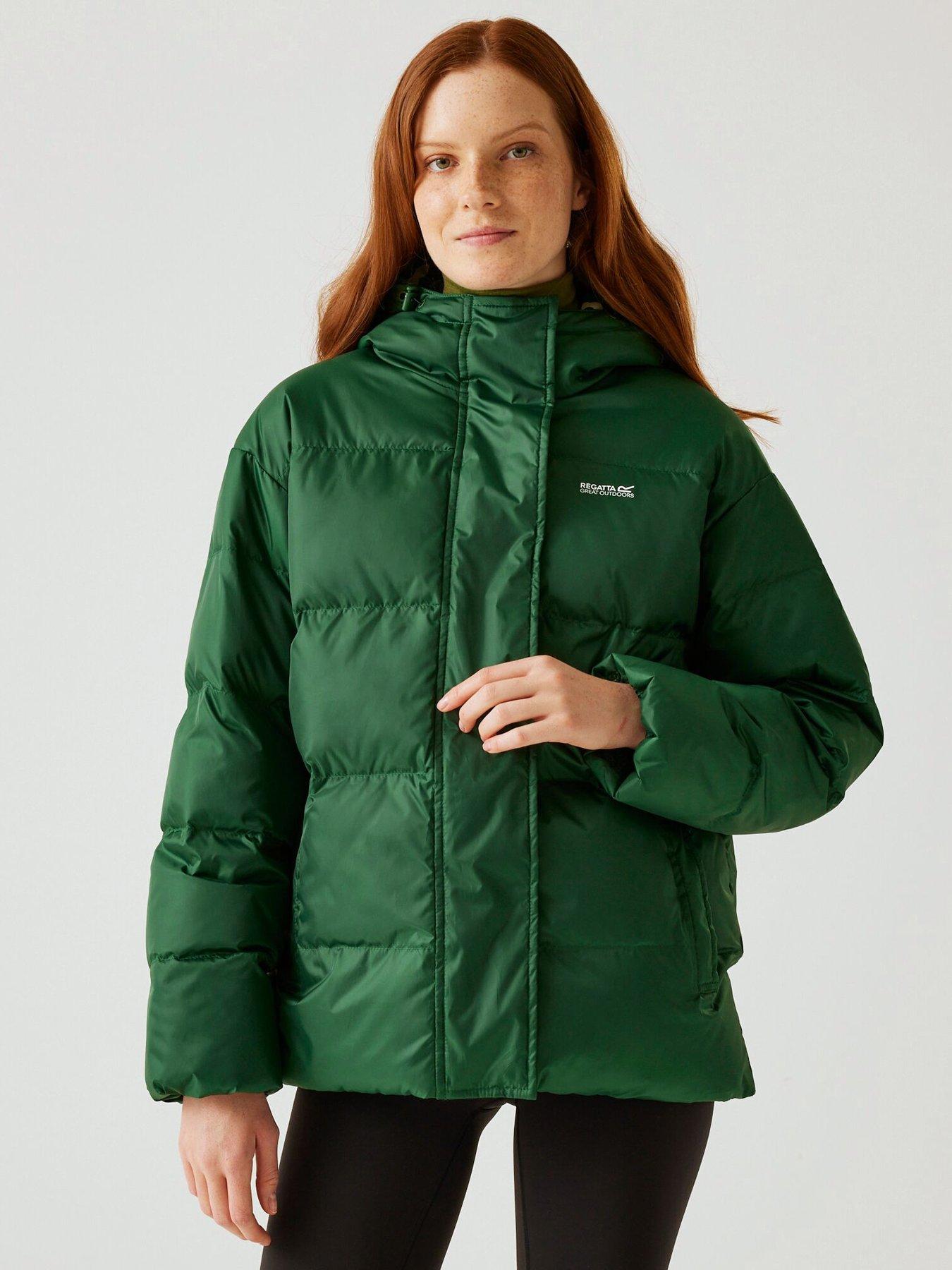 Cloud print hooded puffer jacket cheap
