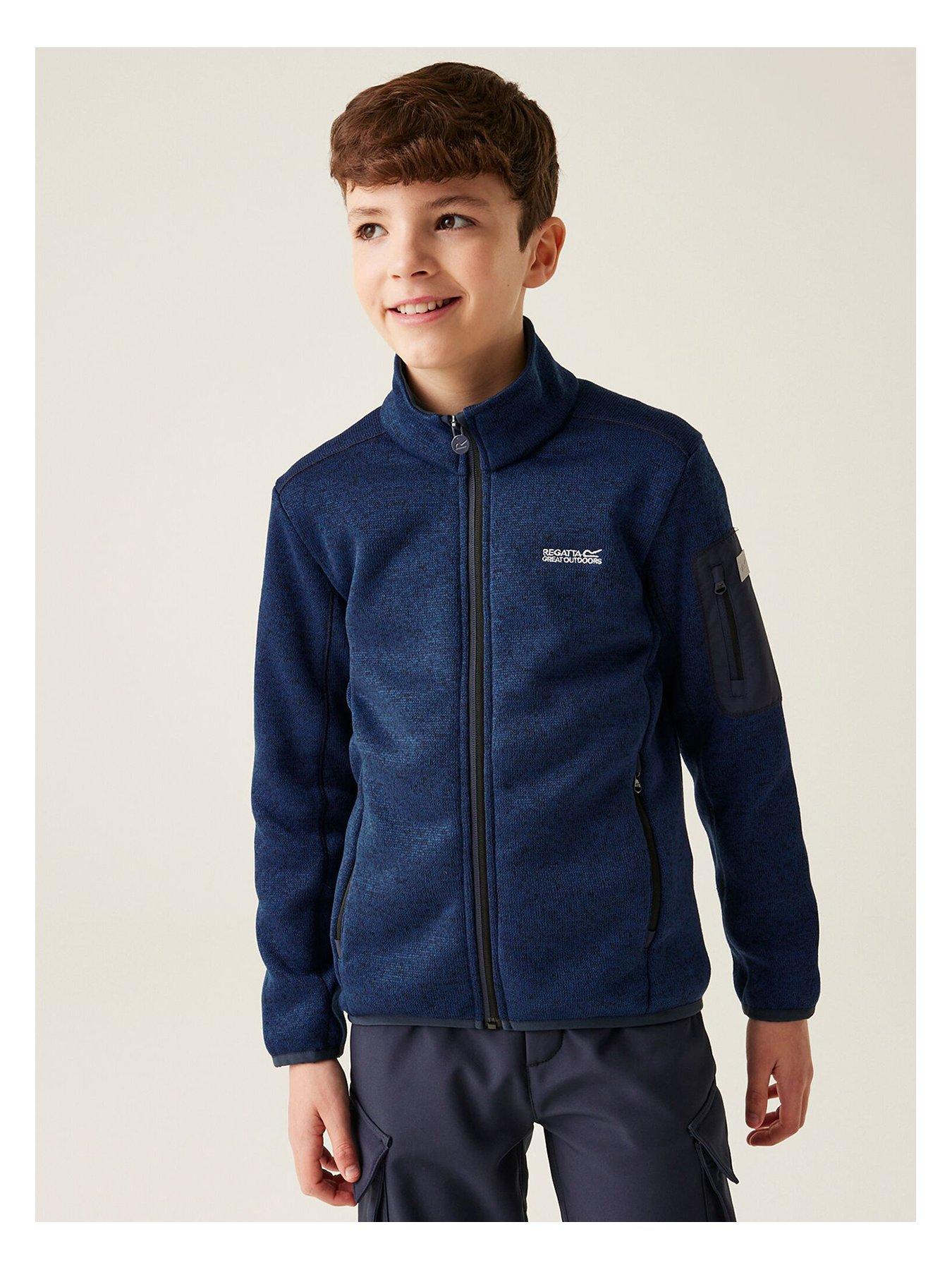 undefined Kids Junior Newhill Fleece-navy