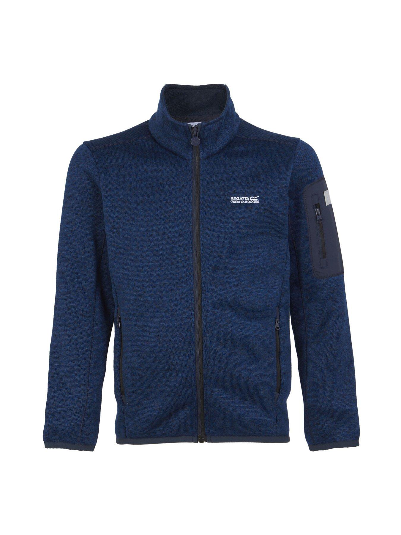 Image 4 of 5 of Regatta Kids Junior Newhill Fleece-navy