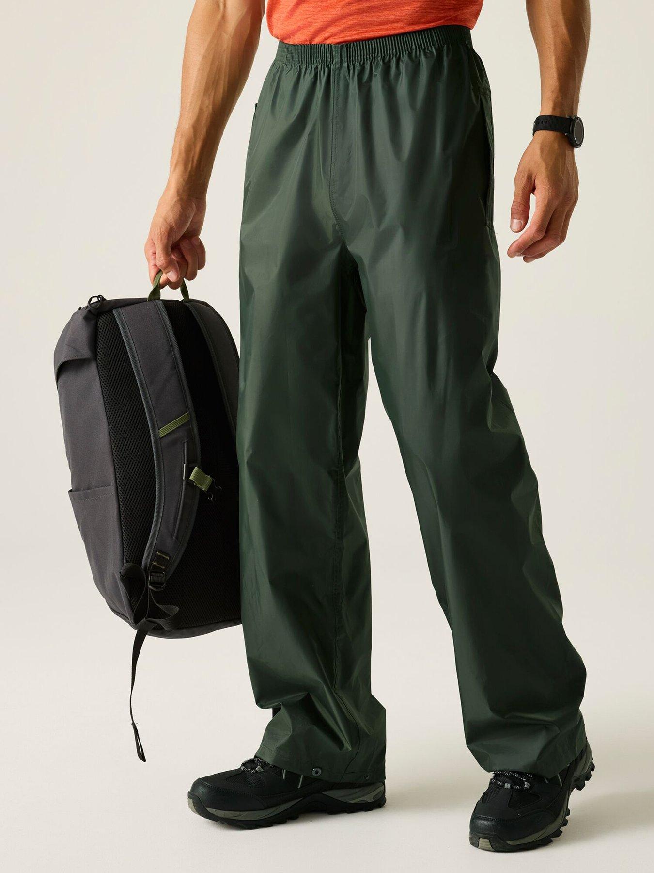 Image 1 of 6 of Regatta Mens Stormbreak Overtrousers- Khaki
