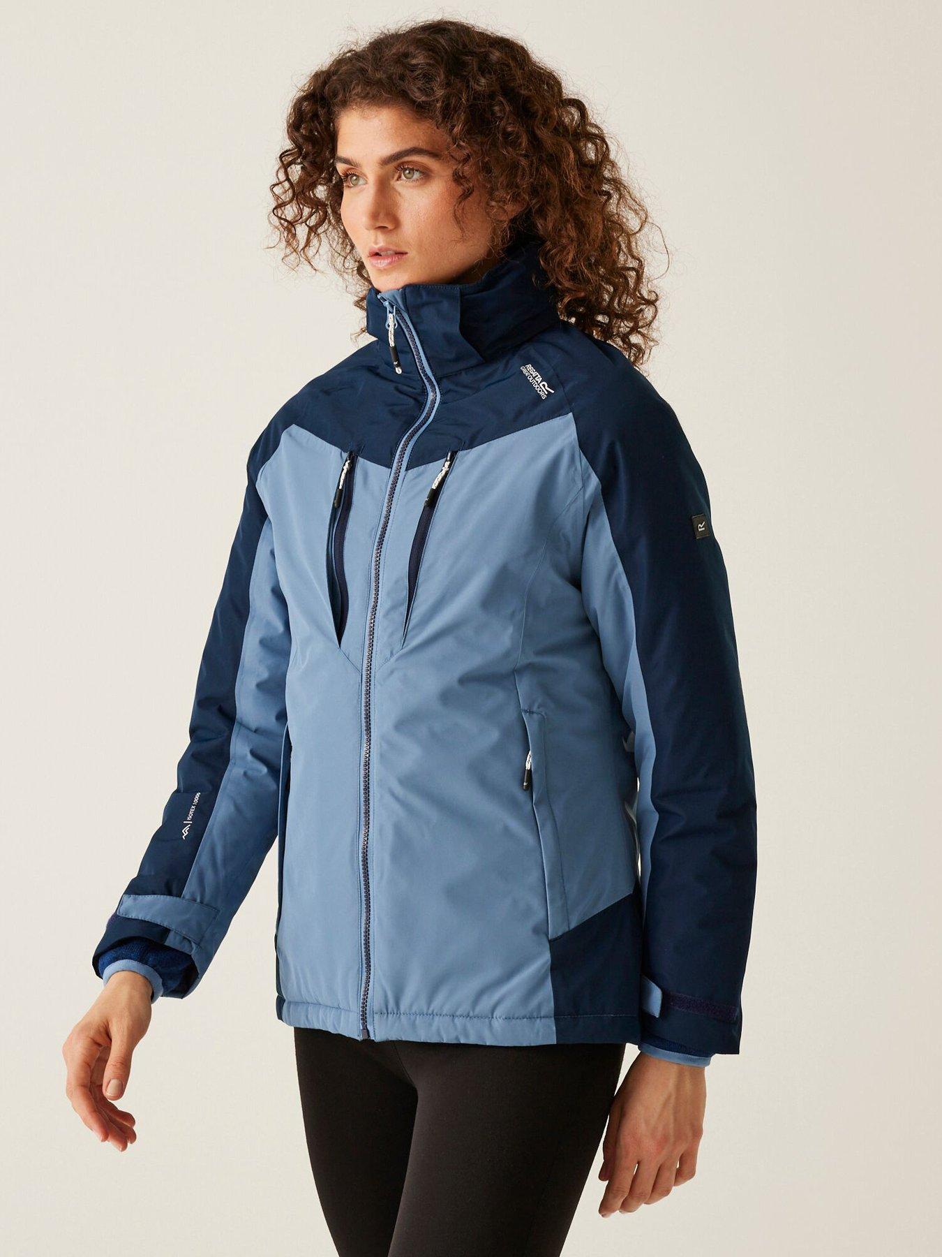 Image 1 of 6 of Regatta Womens CalderdaleII Waterproof Insulated Jacket-NAVY