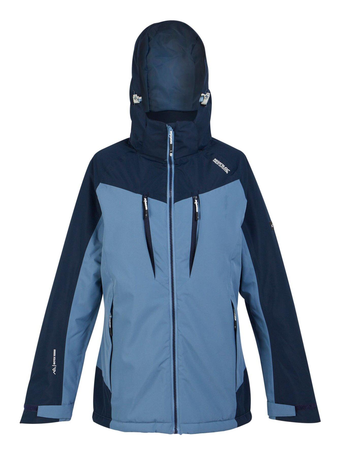 Image 5 of 6 of Regatta Womens CalderdaleII Waterproof Insulated Jacket-NAVY