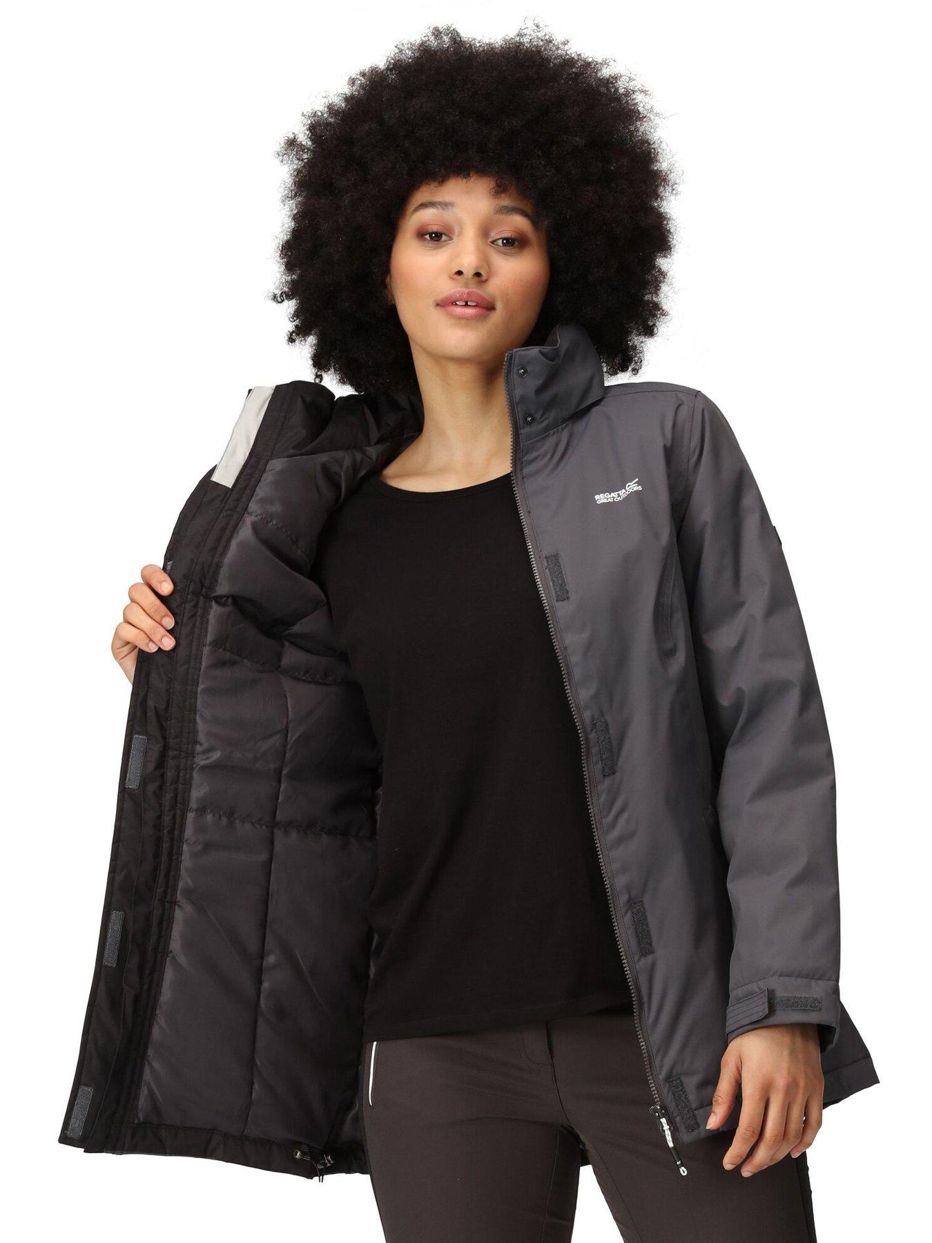 Image 3 of 6 of Regatta Womens Blanchet II Waterproof Insulated Jacket-GREY