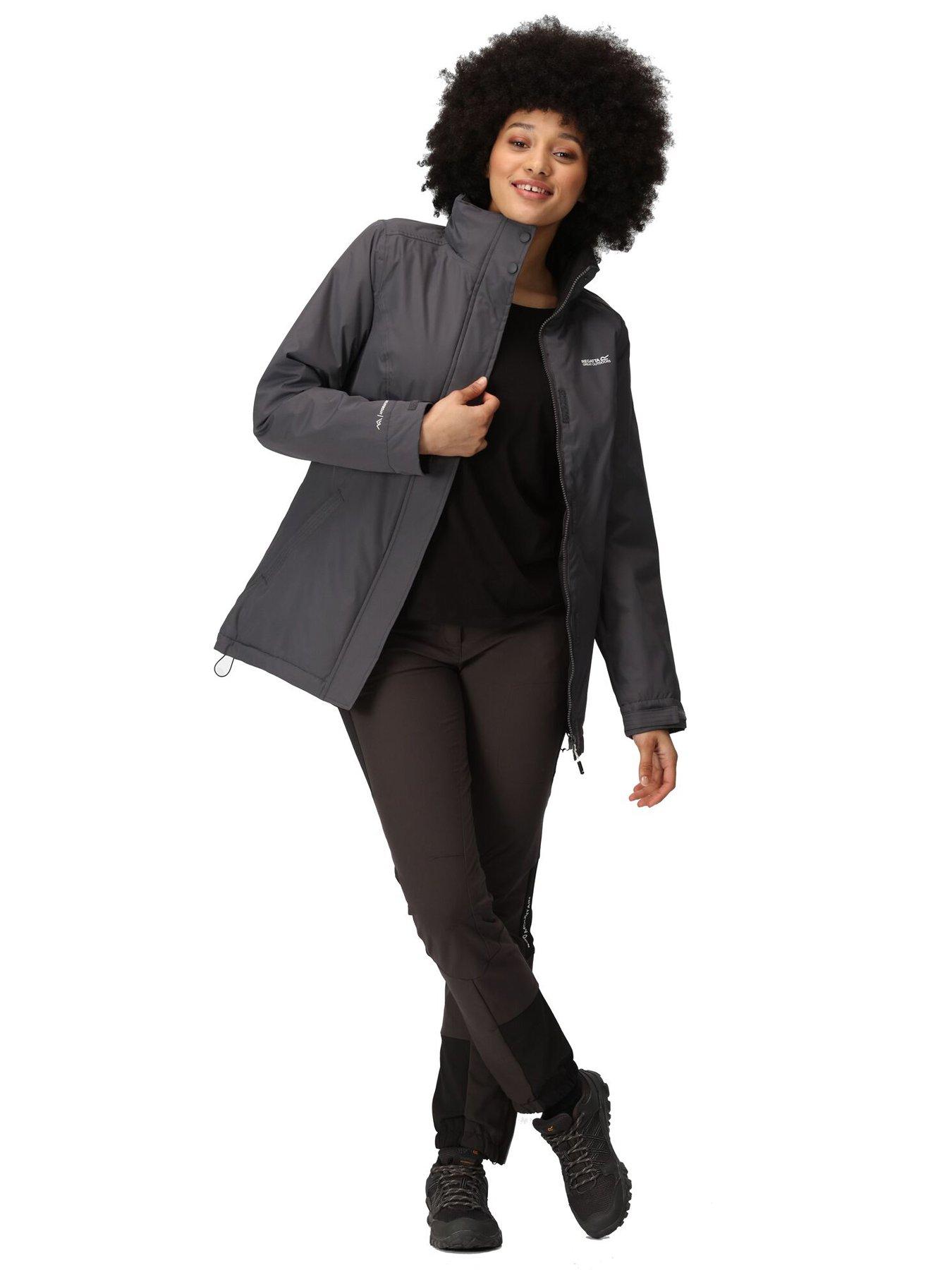 Image 4 of 6 of Regatta Womens Blanchet II Waterproof Insulated Jacket-GREY