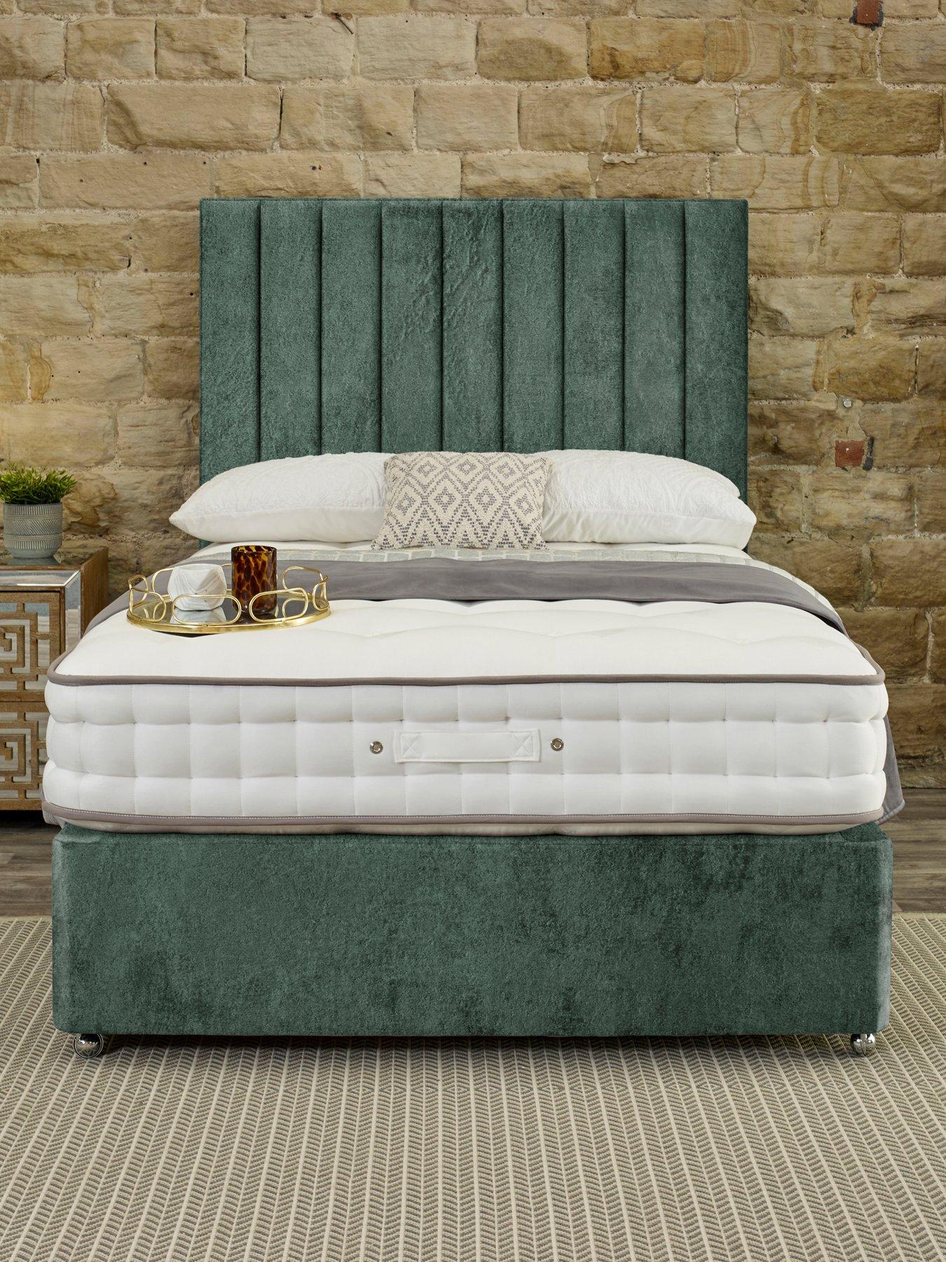 undefined Signature 1000 Pocket Mattress and Upholstered Divan Base Bed Set (Headboard sold separately) - FSC® Certified