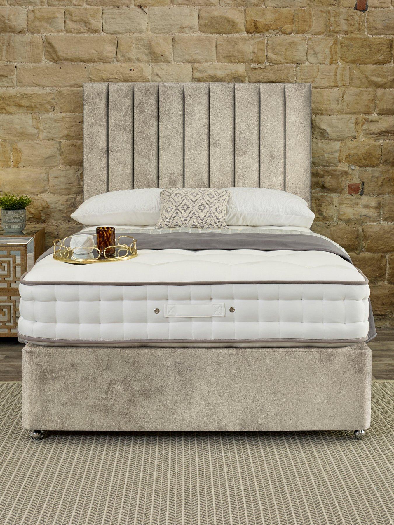 undefined Signature 1000 Pocket Mattress and Upholstered Divan Base Bed Set (Headboard sold separately) - FSC® Certified