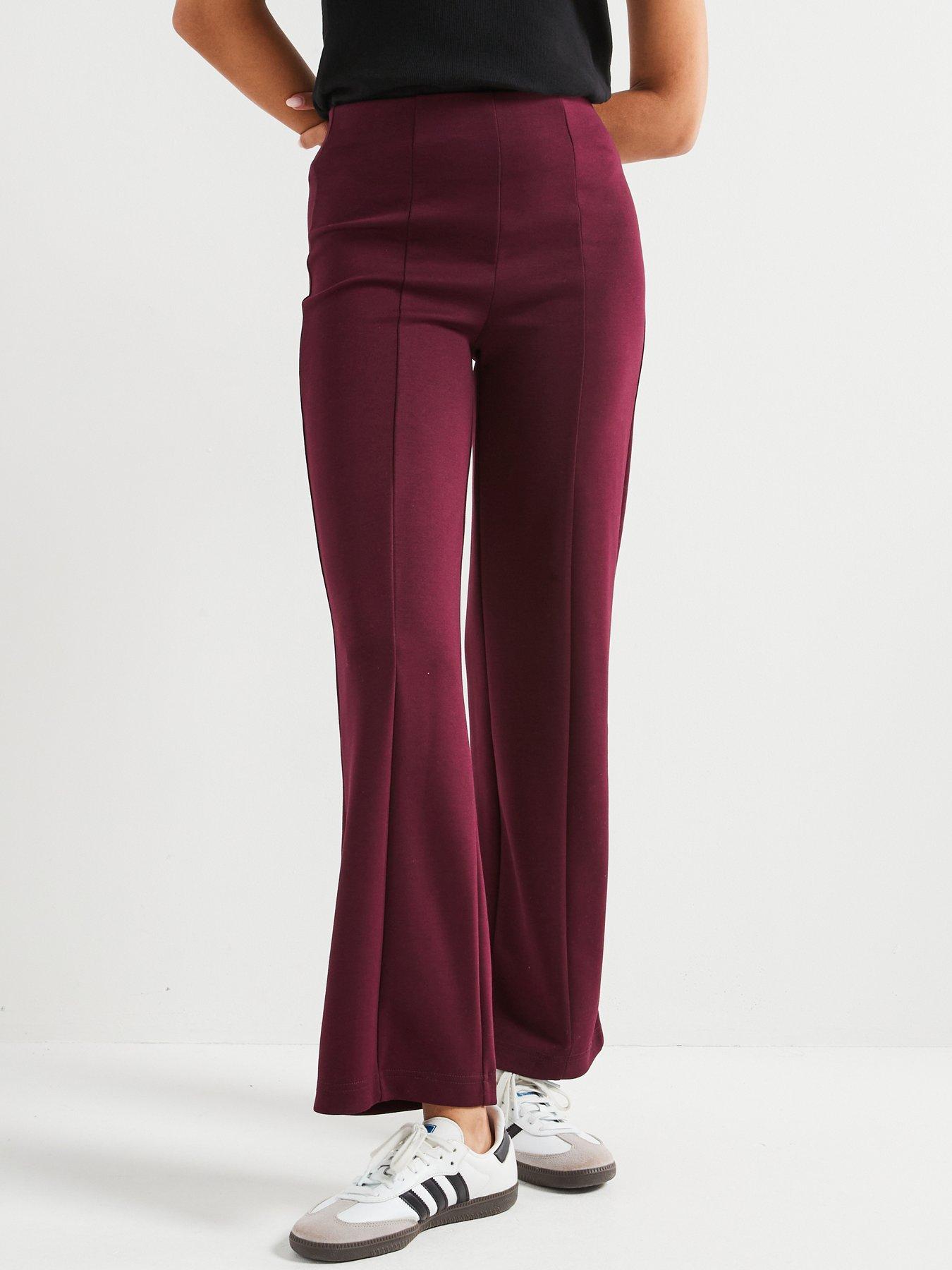 undefined Kickflare Ath Leisure Trouser - Purple