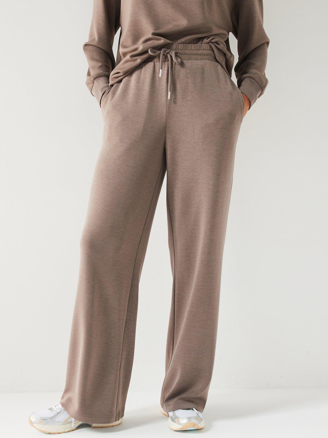 Matching Modal Wide Leg Jogger