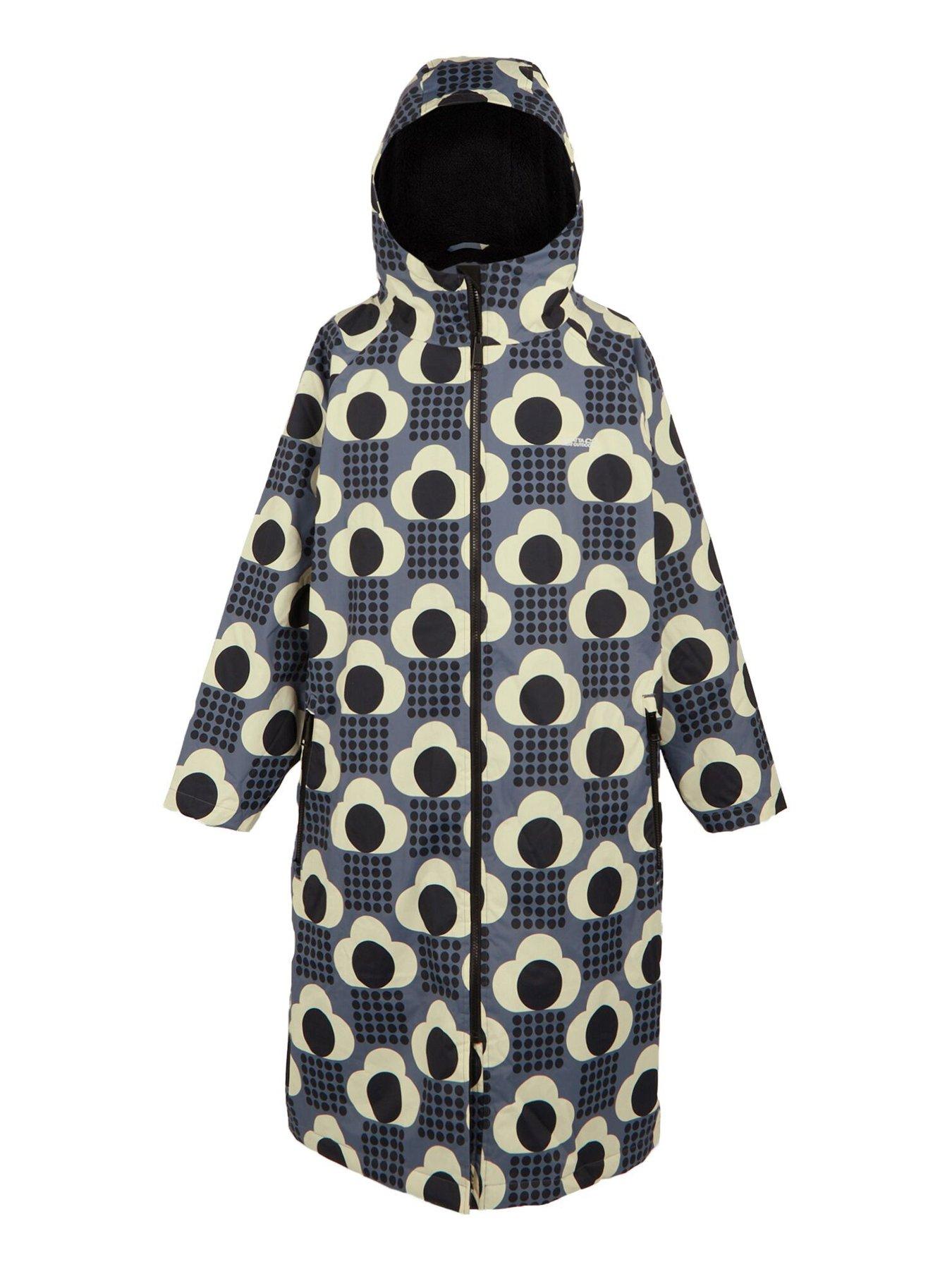 Image 4 of 5 of Regatta Womens Orla Kiely Changing Robe Waterproof Shell -grey