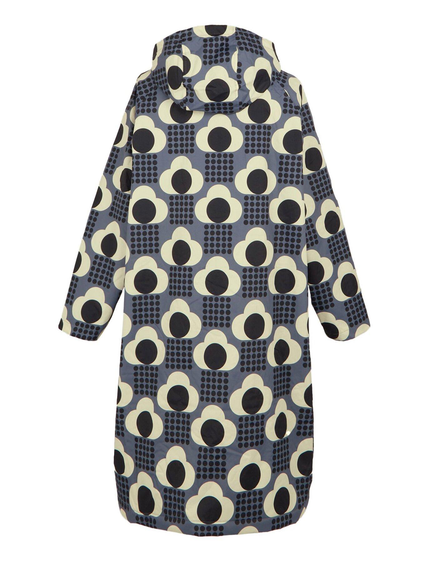 Image 5 of 5 of Regatta Womens Orla Kiely Changing Robe Waterproof Shell -grey