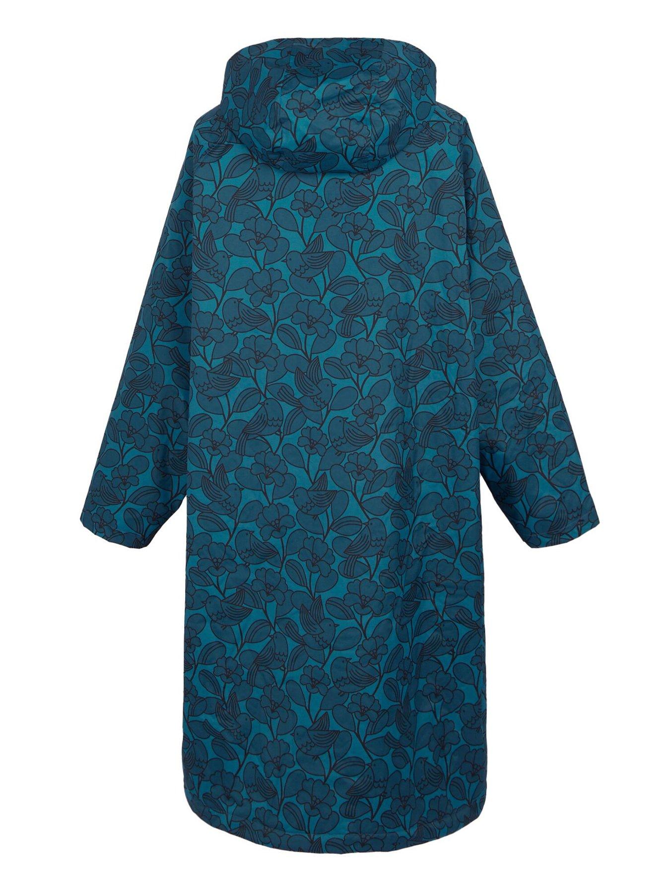 Image 5 of 5 of Regatta Womens Orla Kiely Changing Robe Waterproof Shell -blue