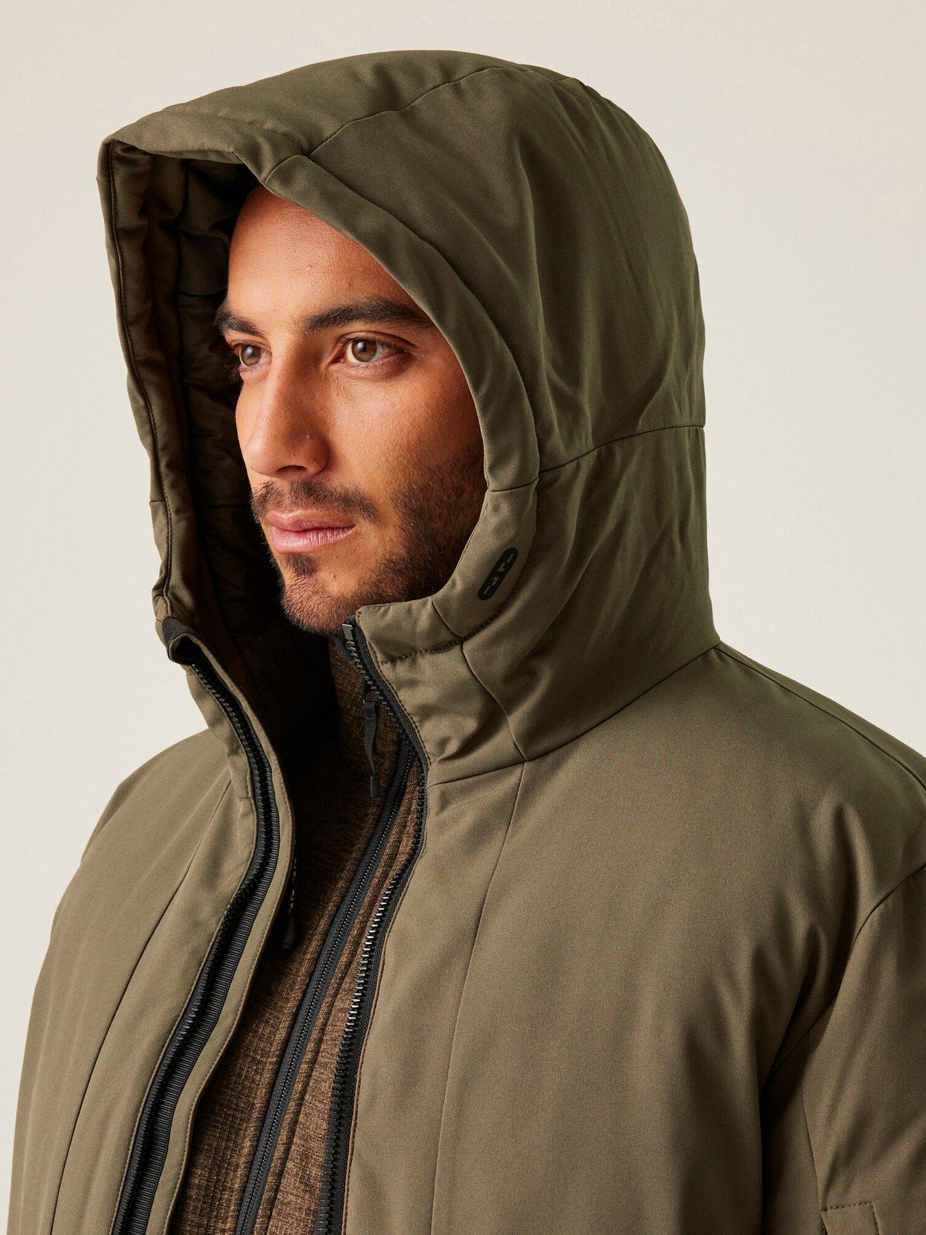 Image 6 of 6 of Regatta Mens Dallymoore Baffled/Quilted Jacket-KHAKI