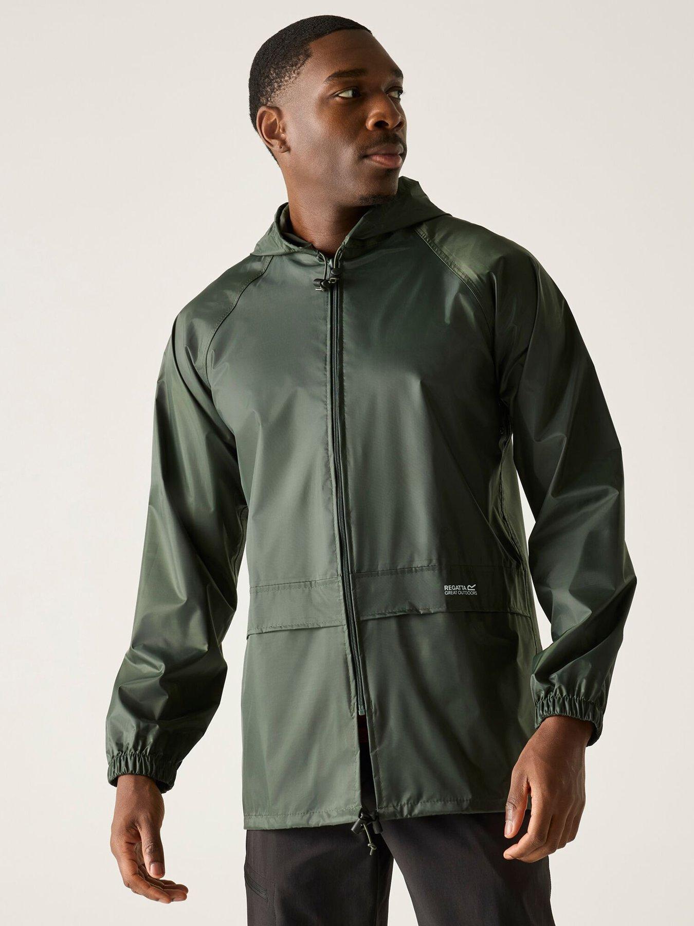 Regatta Mens Stormbreak Jacket Waterproof Shell-KHAKI