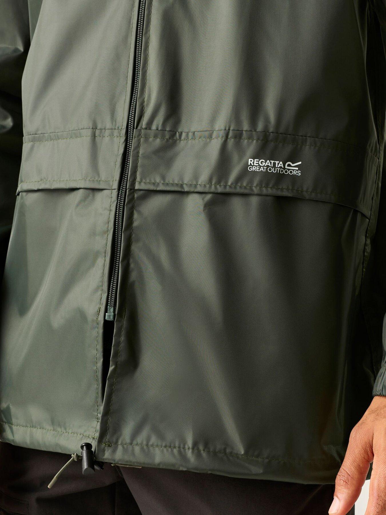 Great Outdoors Mens Outdoor Classics Waterproof Stormbreak Jacket (Black) REGATTA-1014519