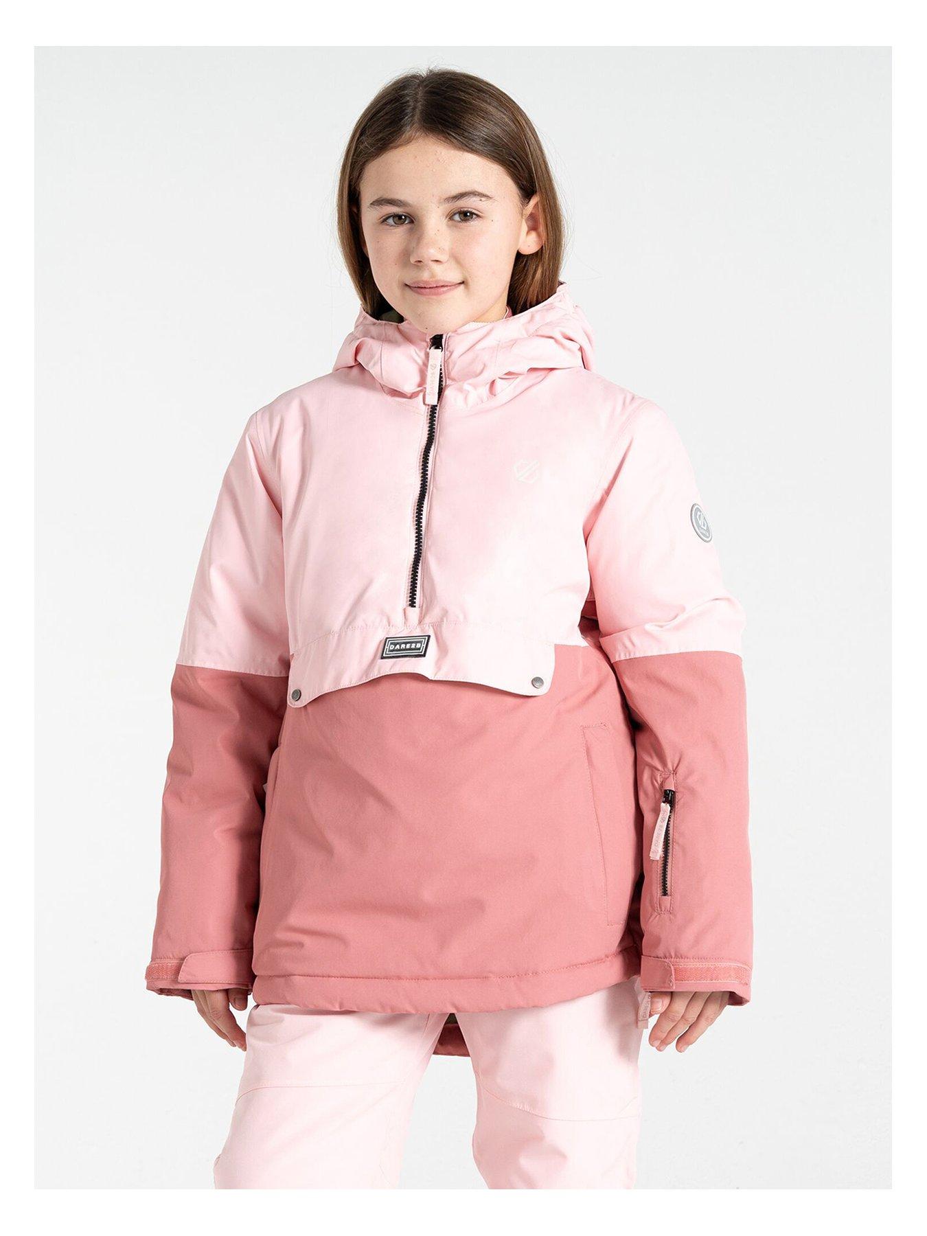Dare 2B Kids Ski Freehand Jacket-Pink