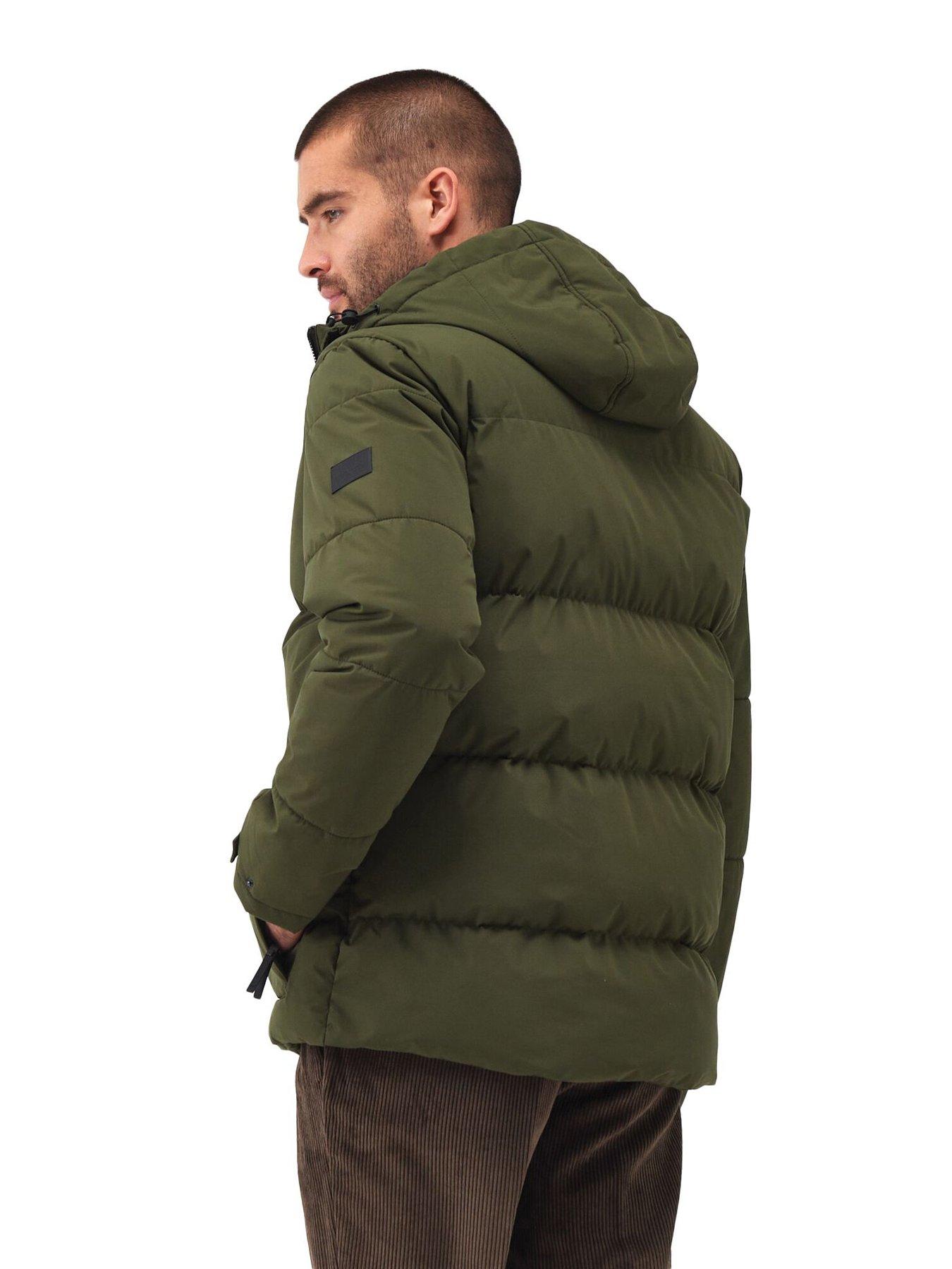 Image 2 of 6 of Regatta Mens Falkner Baffled/Quilted Jacket-KHAKI