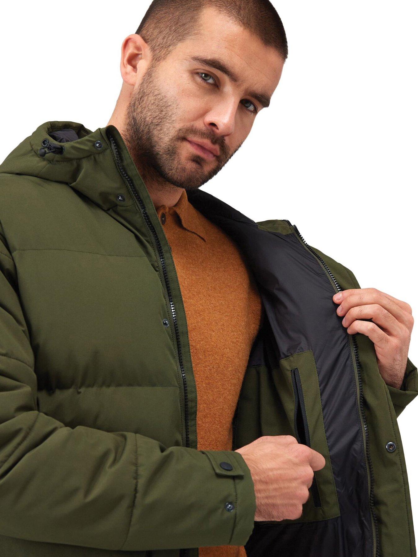 Image 3 of 6 of Regatta Mens Falkner Baffled/Quilted Jacket-KHAKI
