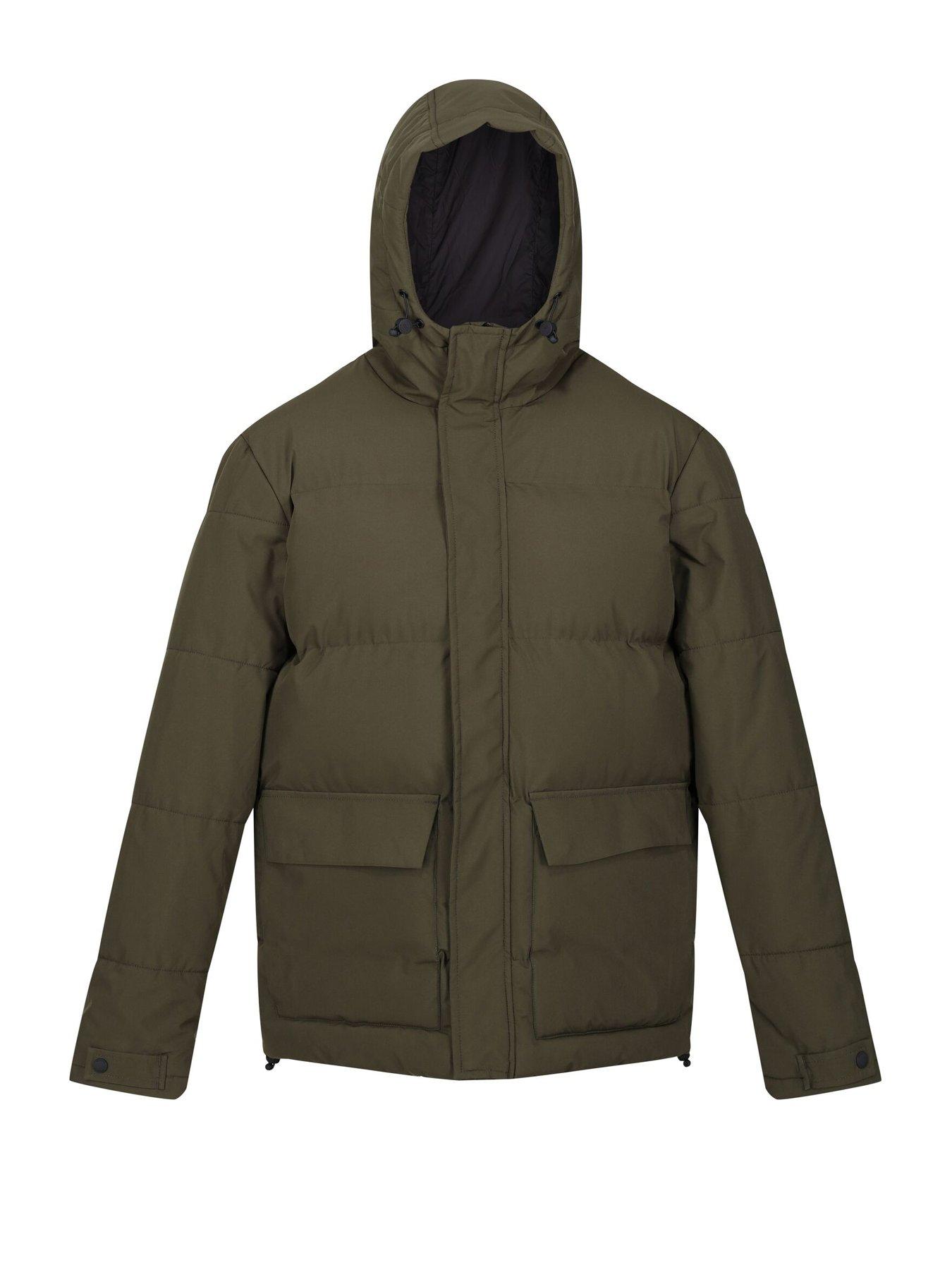 Image 5 of 6 of Regatta Mens Falkner Baffled/Quilted Jacket-KHAKI