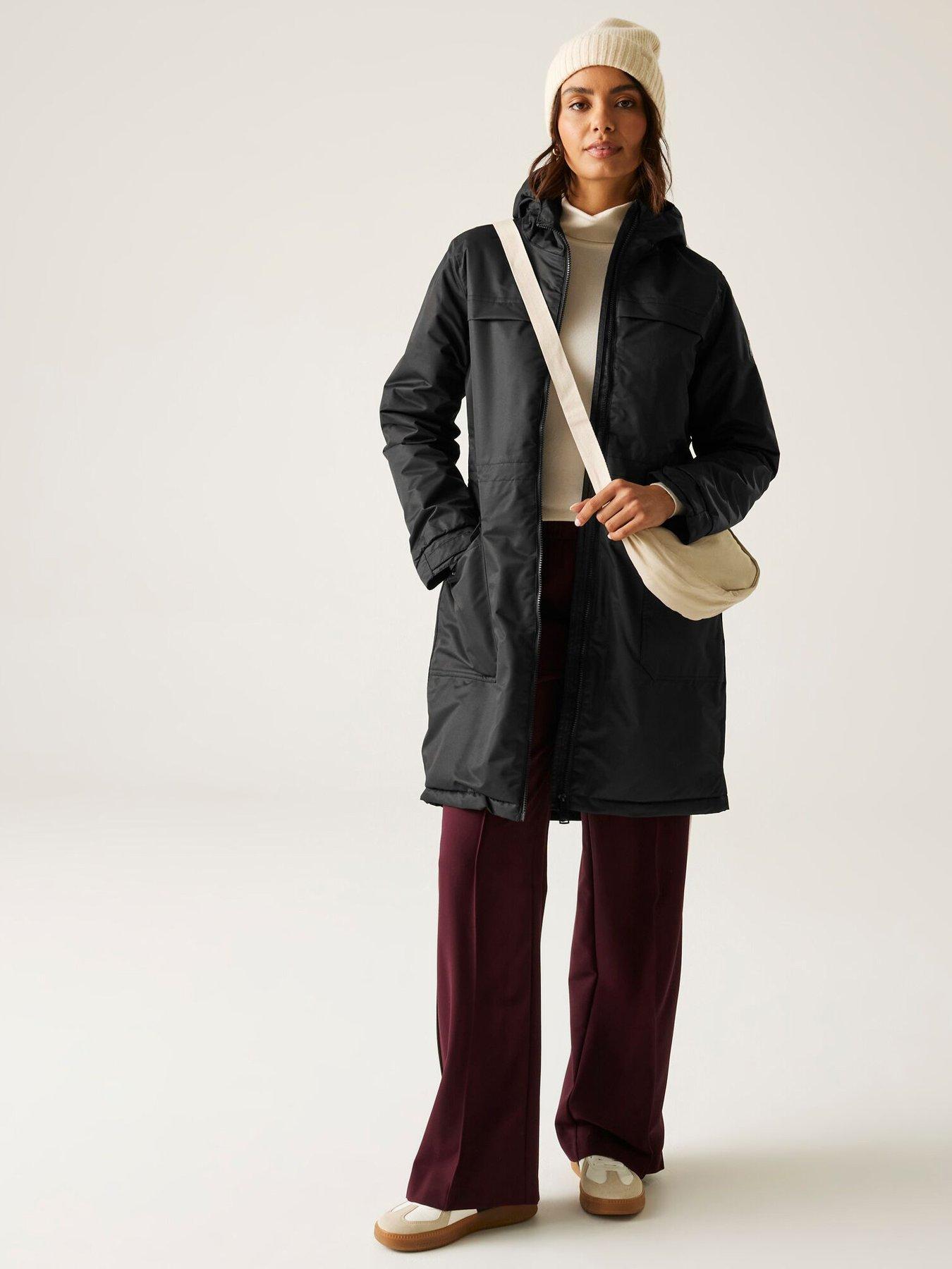 Image 3 of 6 of Regatta Womens Romine II Waterproof Insulated Jacket-Black