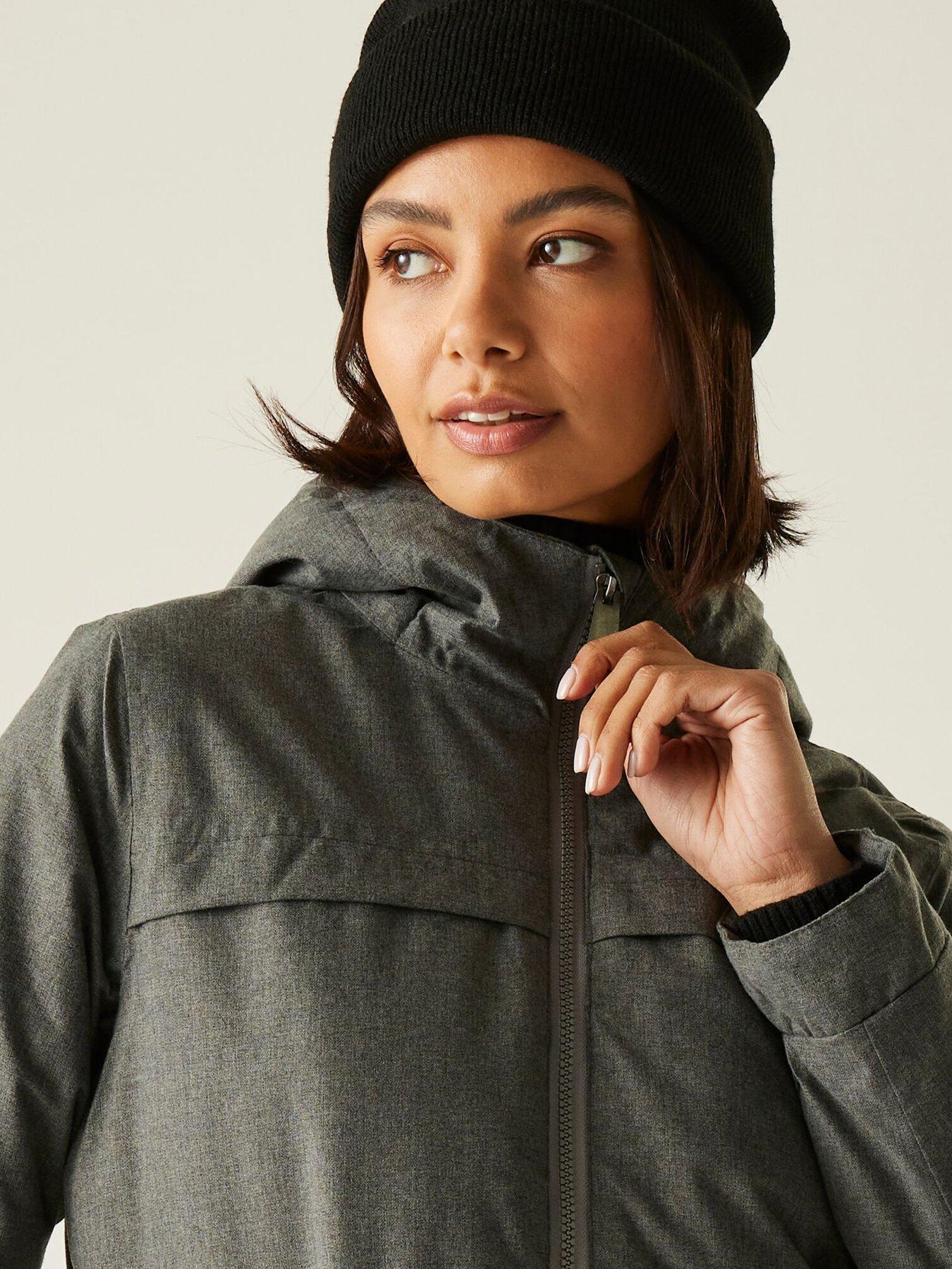 Regatta Womens Romine II Waterproof Insulated Jacket-GREY Very