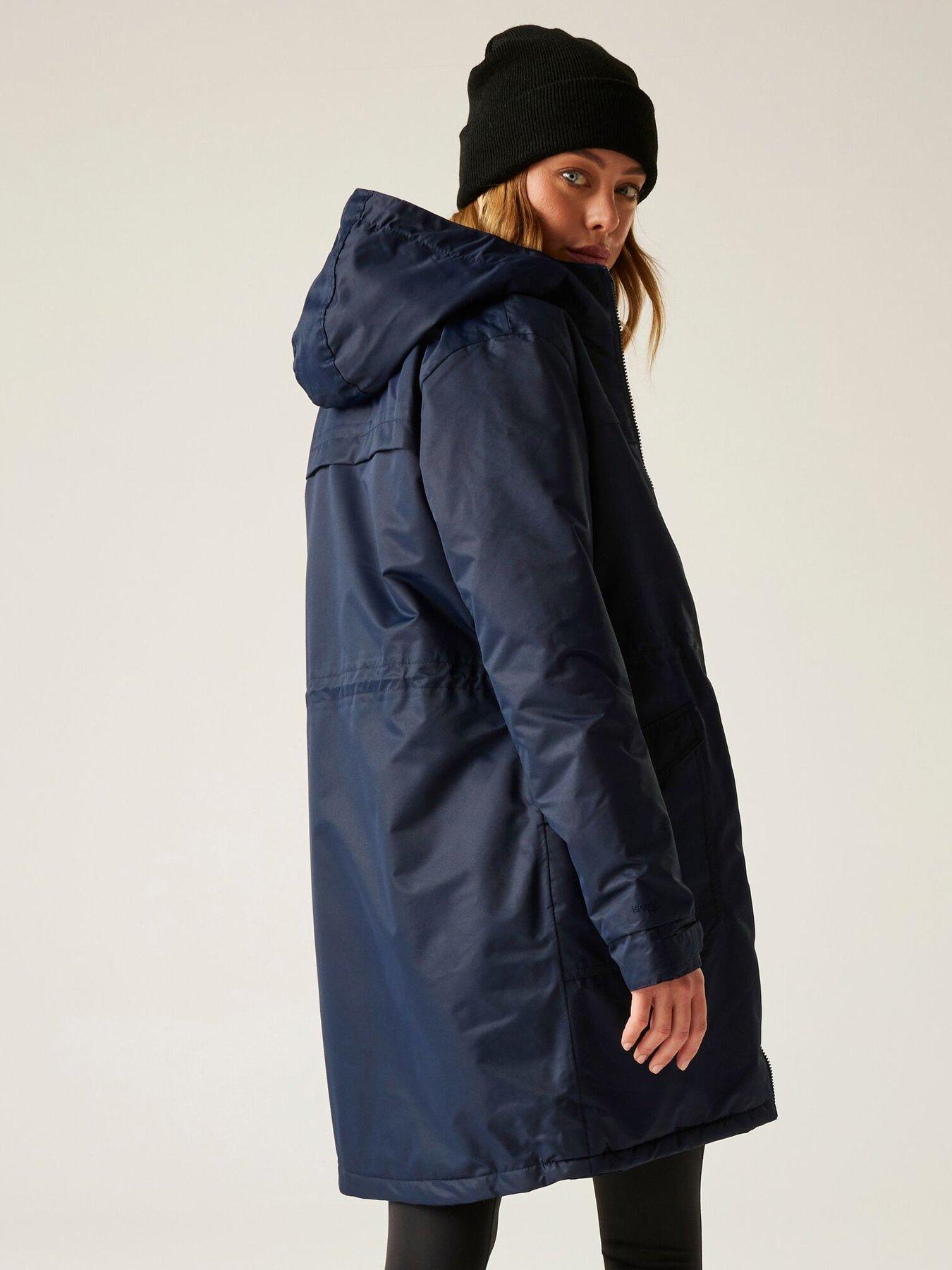 Parka Coat Navy Regatta Jacket Ladies Regatta Womens Myla
