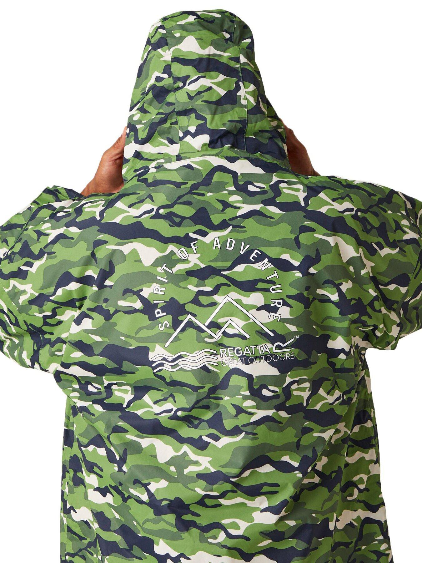 Regatta Unisex Adult Robe Waterproof Shell-camo | Very