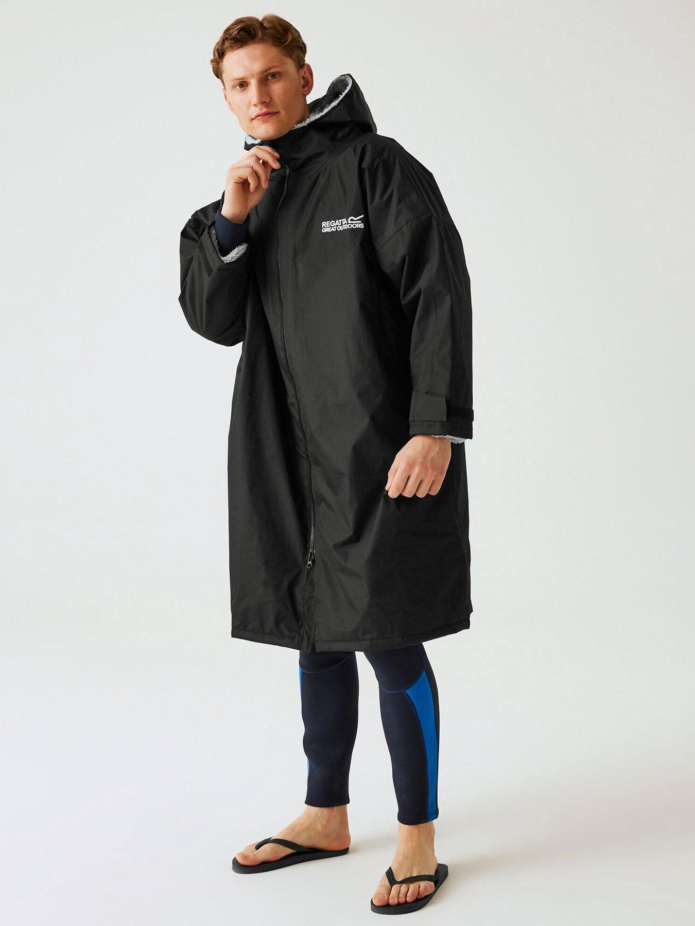 Regatta Unisex Adult Changing Robe Waterproof Shell - Black | Very