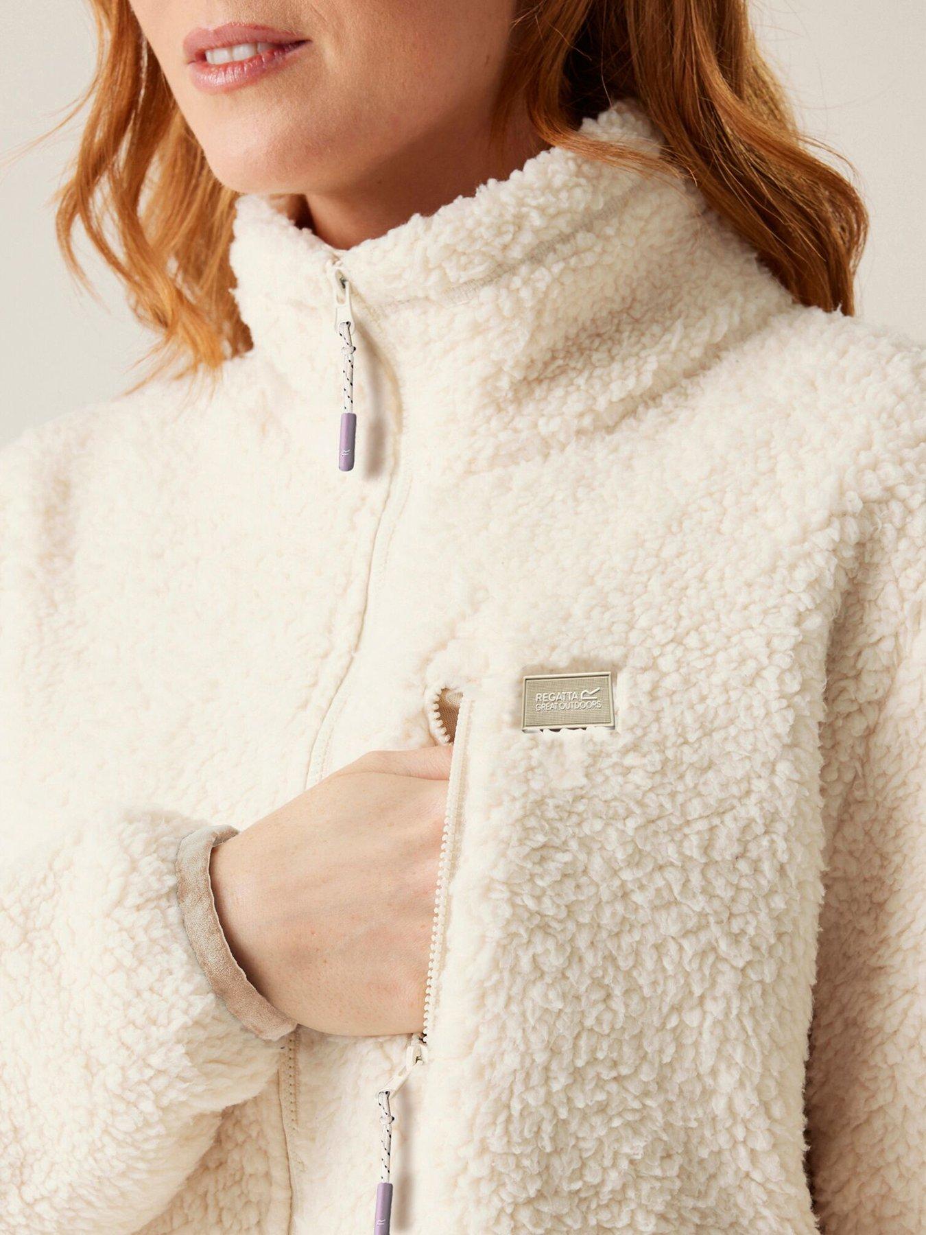 Regatta Womens Ria Zip Through Fleece CREAM Very