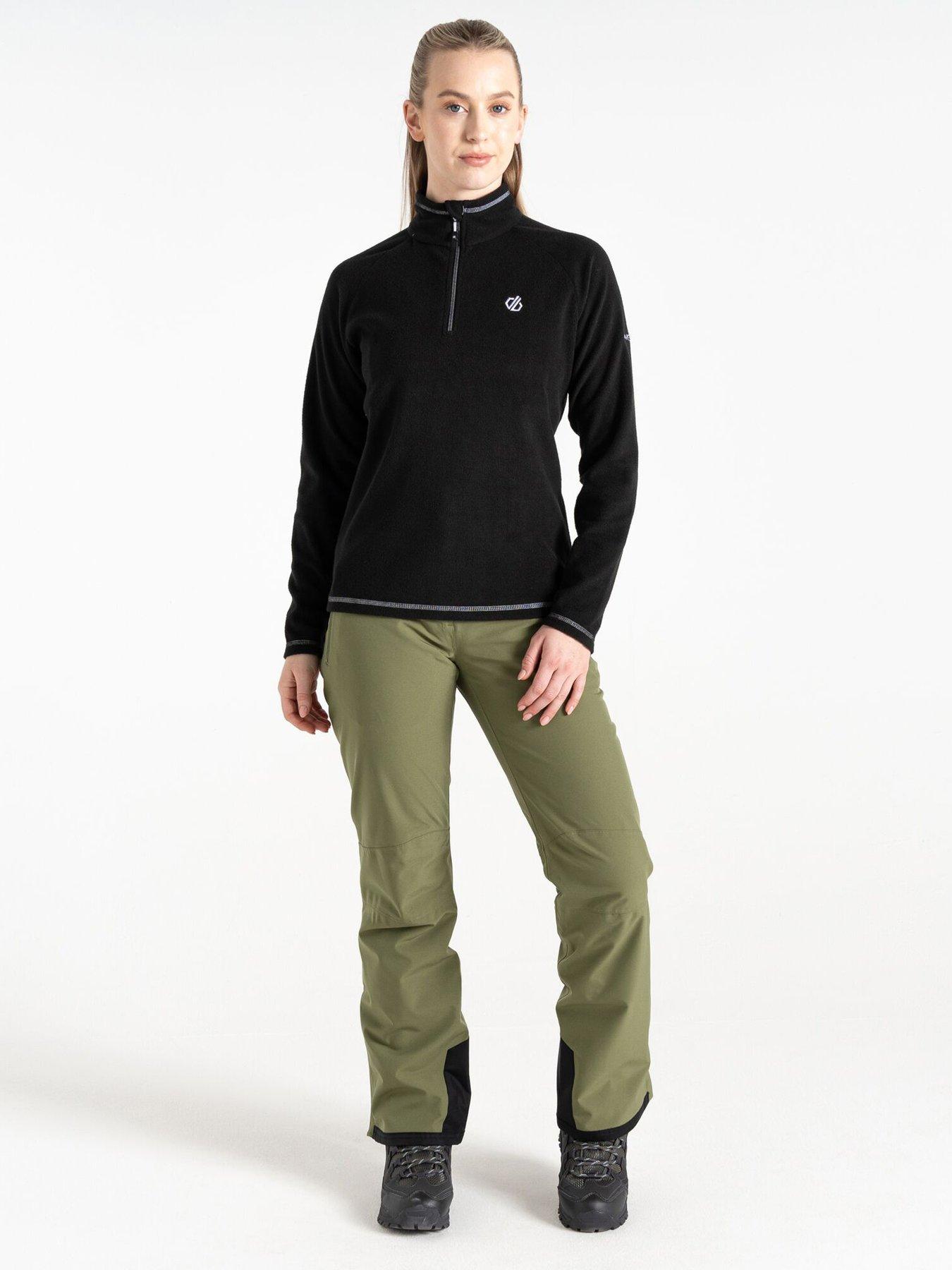 Dare 2b Donna Mountain Series Active Felpa Con Cerniera - Tessuto Riciclato Elasticizzato, Collo Alto, Tasche Con Zip - 3