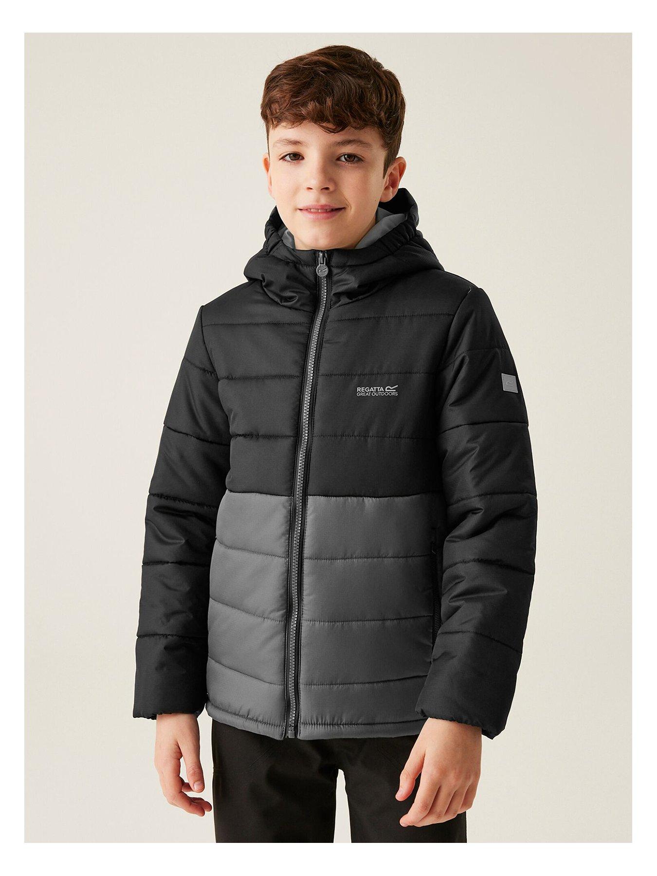 undefined Kids Lofthouse Viii Baffled/quilted Jacket-black