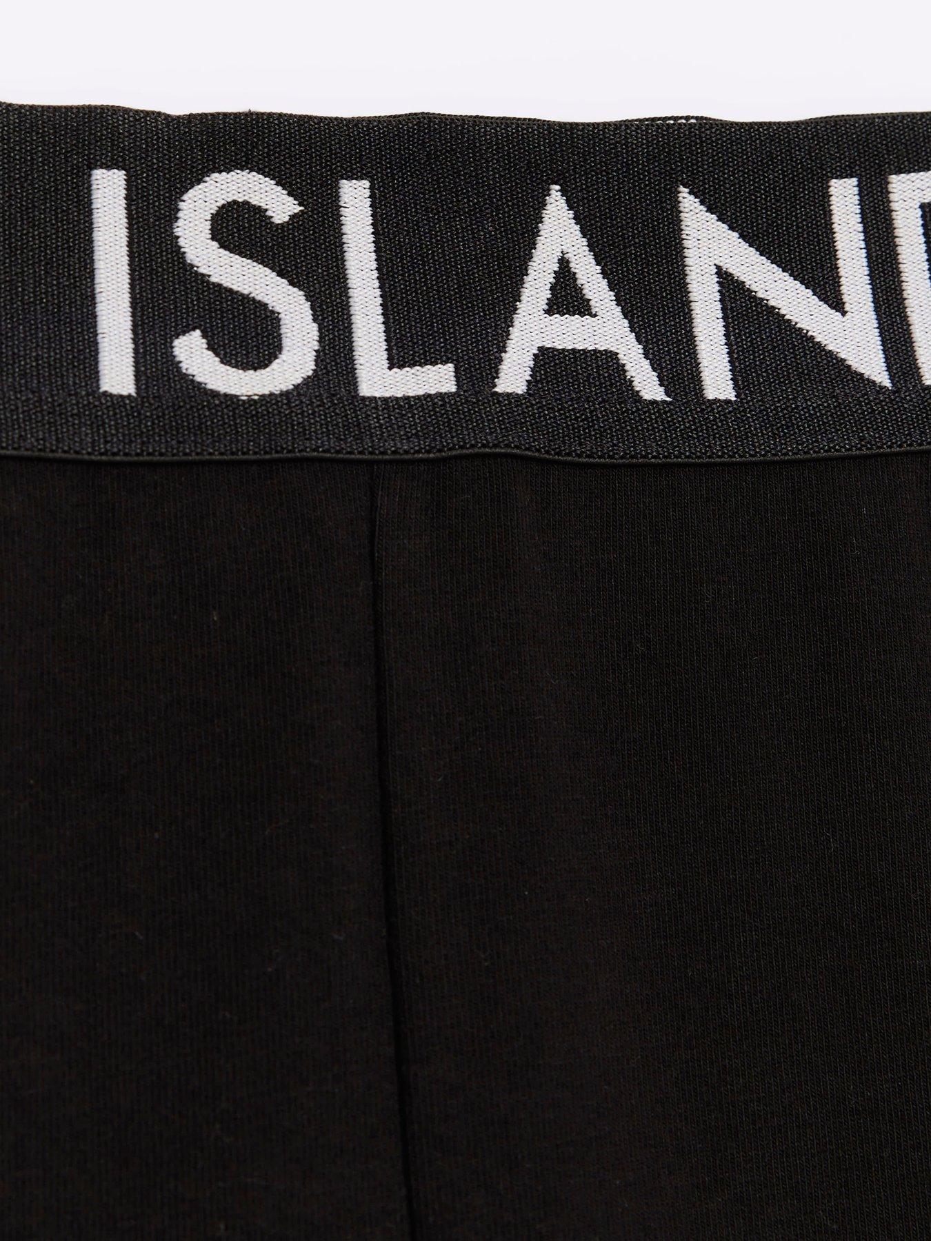Image 3 of 4 of River Island Older Girl Flared Leggings - Black