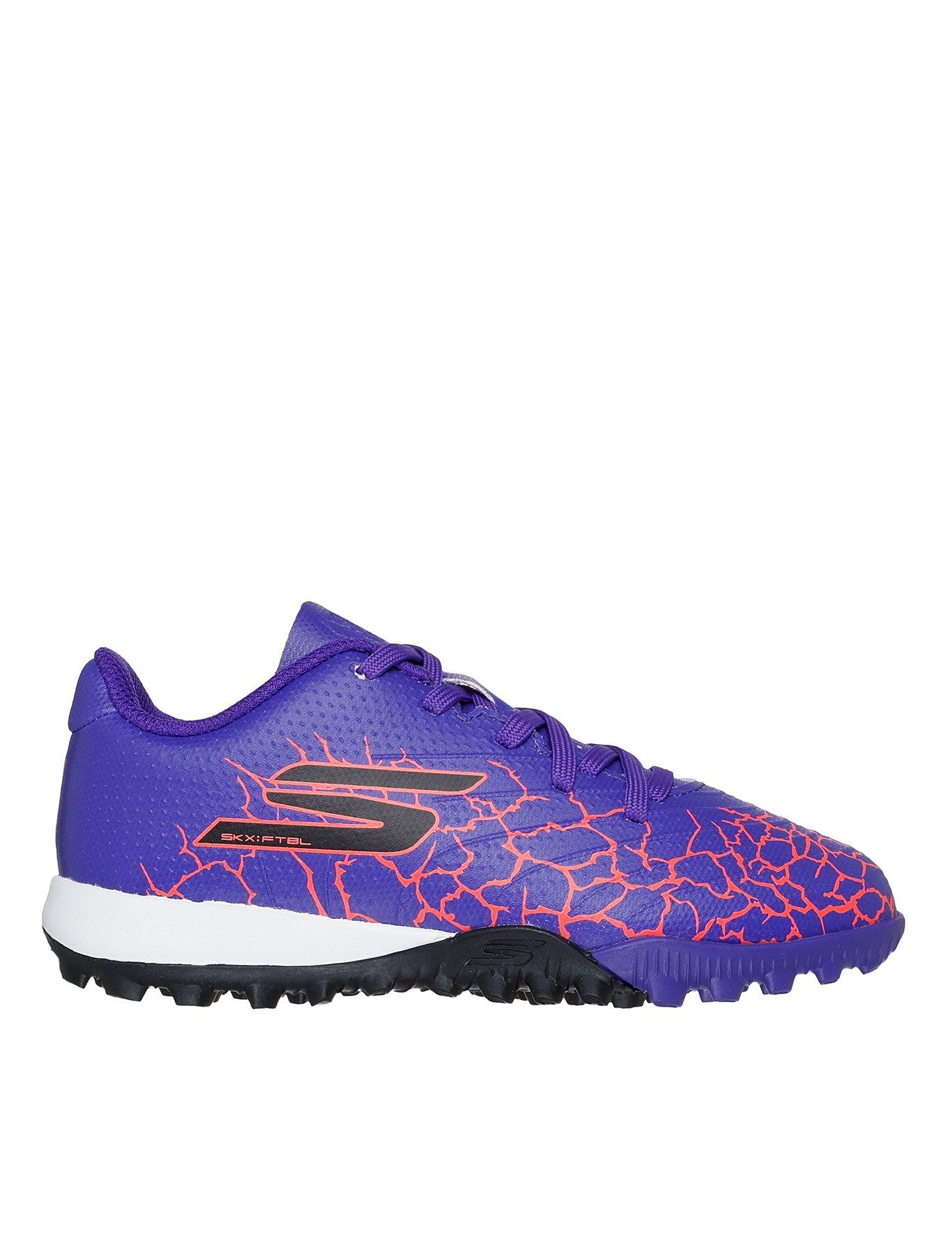 undefined Toddler Skx_01 Astro Turf Football Boots - Black/Purple