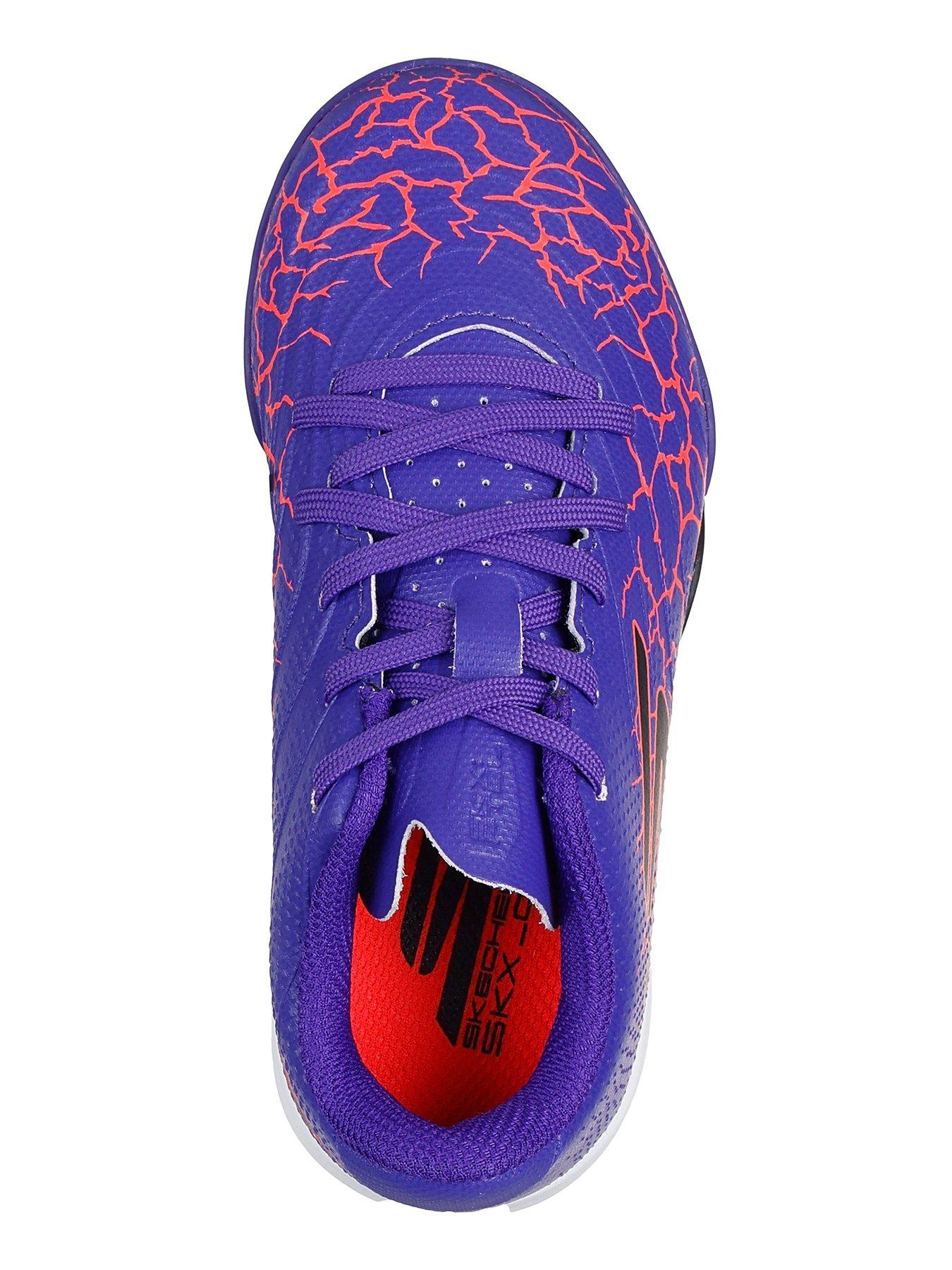 Image 3 of 5 of Skechers Toddler Skx_01 Astro Turf Football Boots - Black/Purple