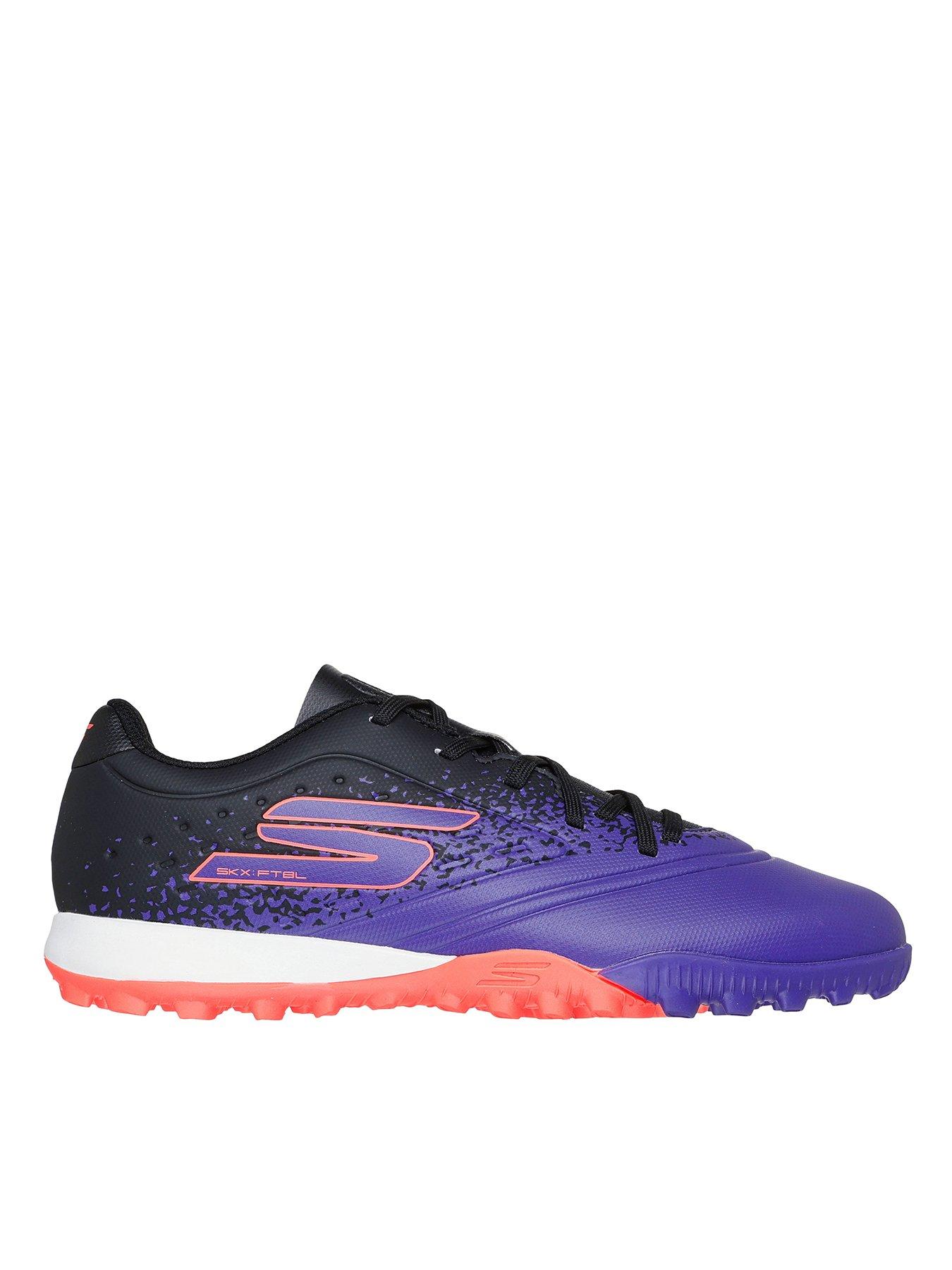 undefined Toddler Razor Astro Turf Football Boots - Purple/Black