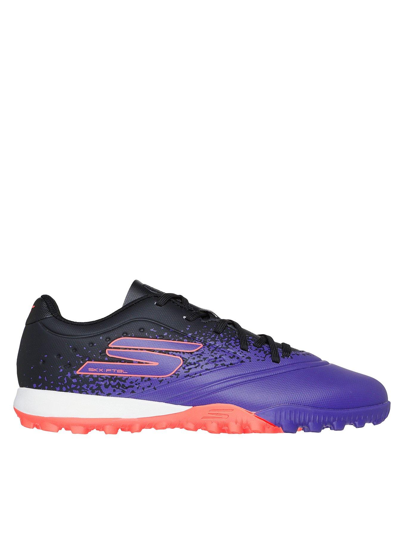 Junior Razor Astro Turf Football Boots Purple Black