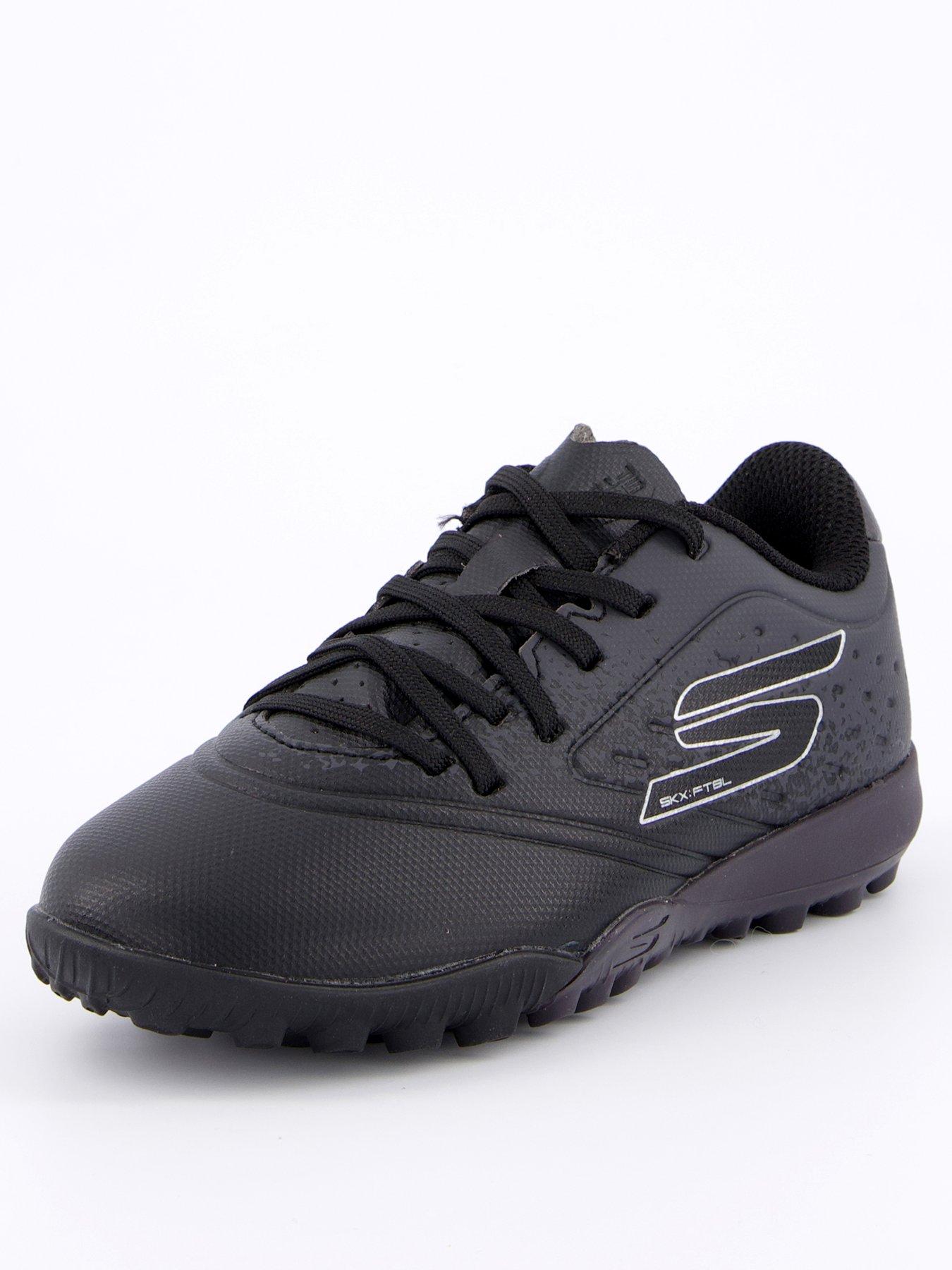 Image 2 of 6 of Skechers Toddler Razor Astro Turf Football Boots- Black/Silver